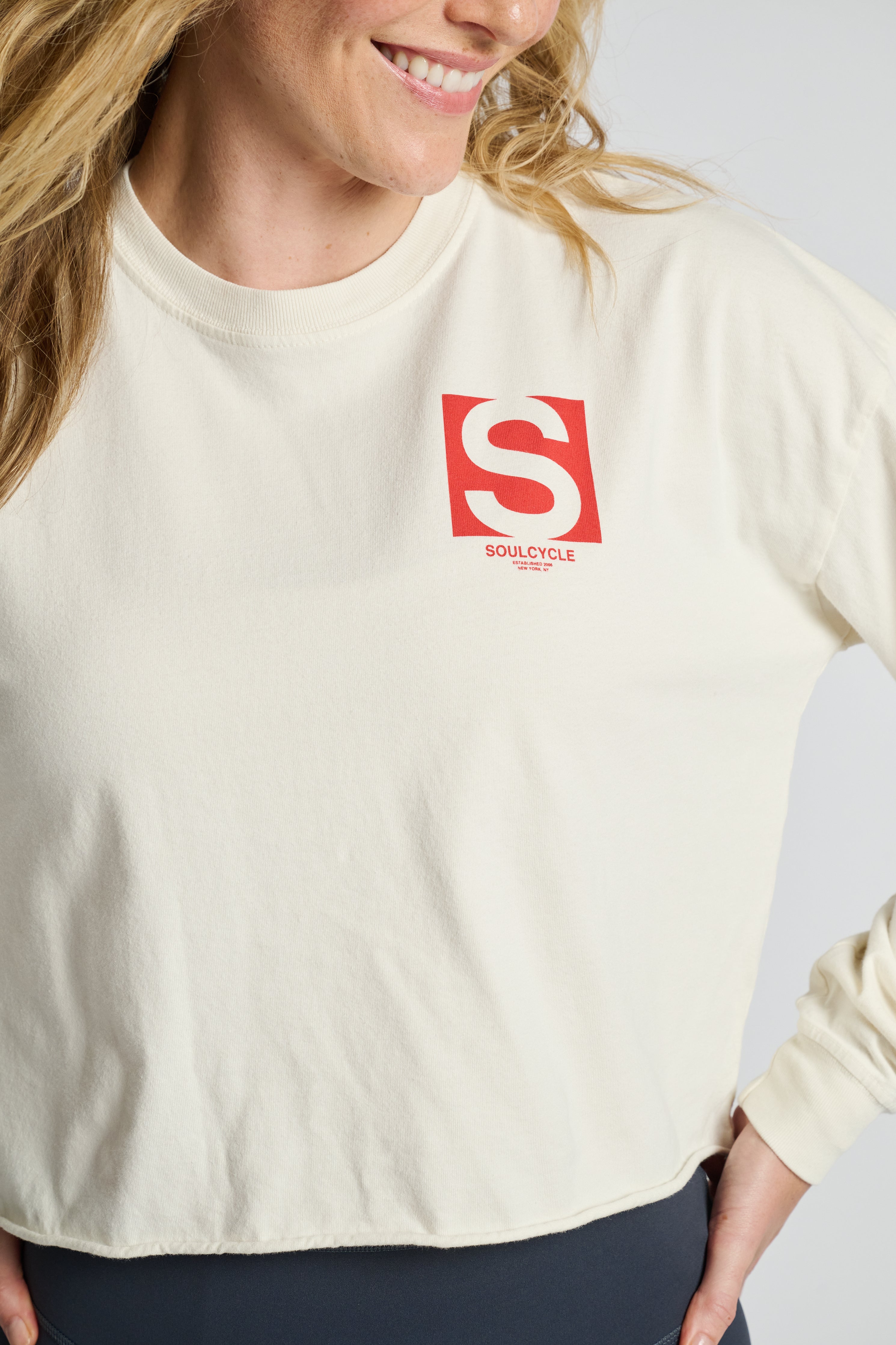 Julia Crop Long Sleeve | Soul by SoulCycle