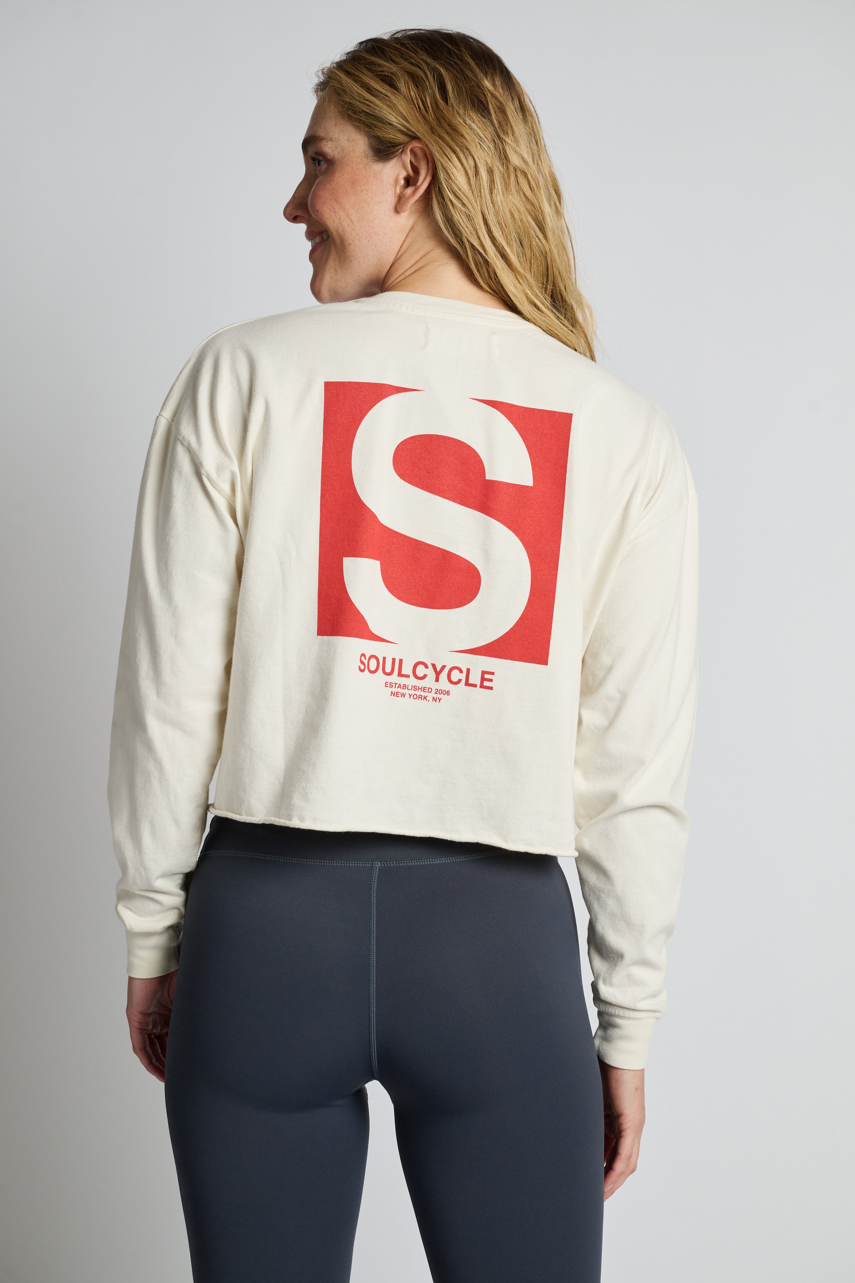 Julia Crop Long Sleeve | Soul by SoulCycle