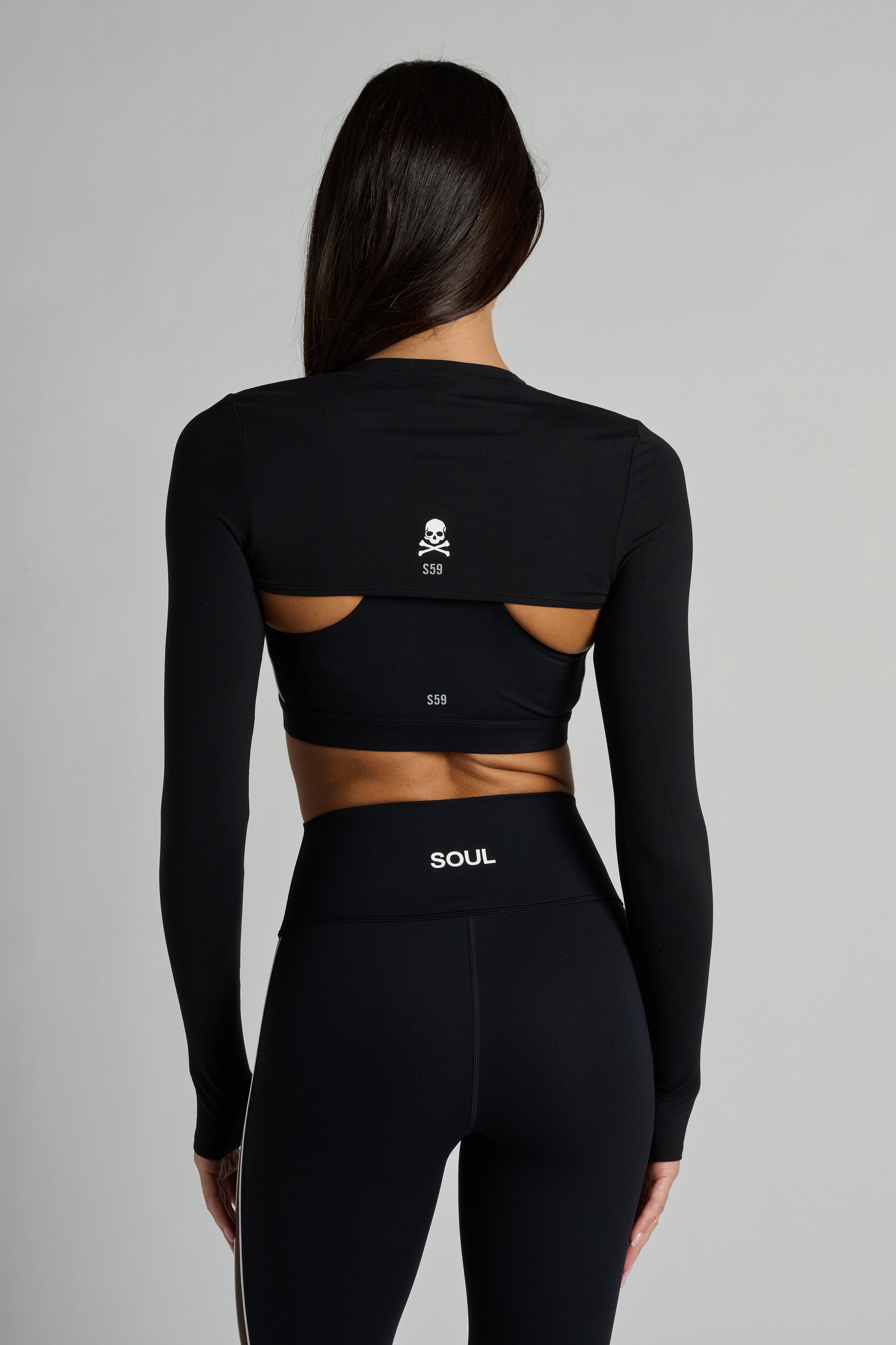 Amelia Airweight Lite Shrug | Splits59