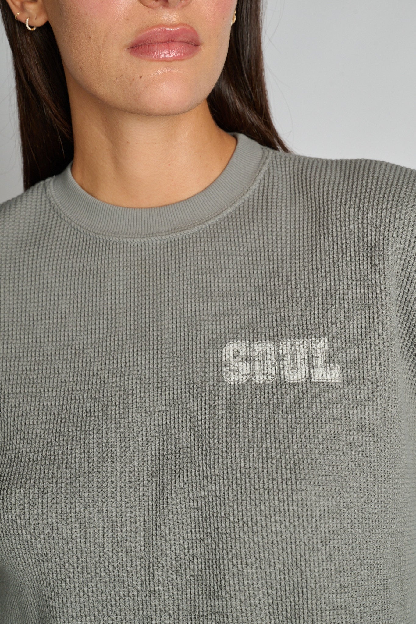 Julia Long Sleeve Waffle | Soul by SoulCycle