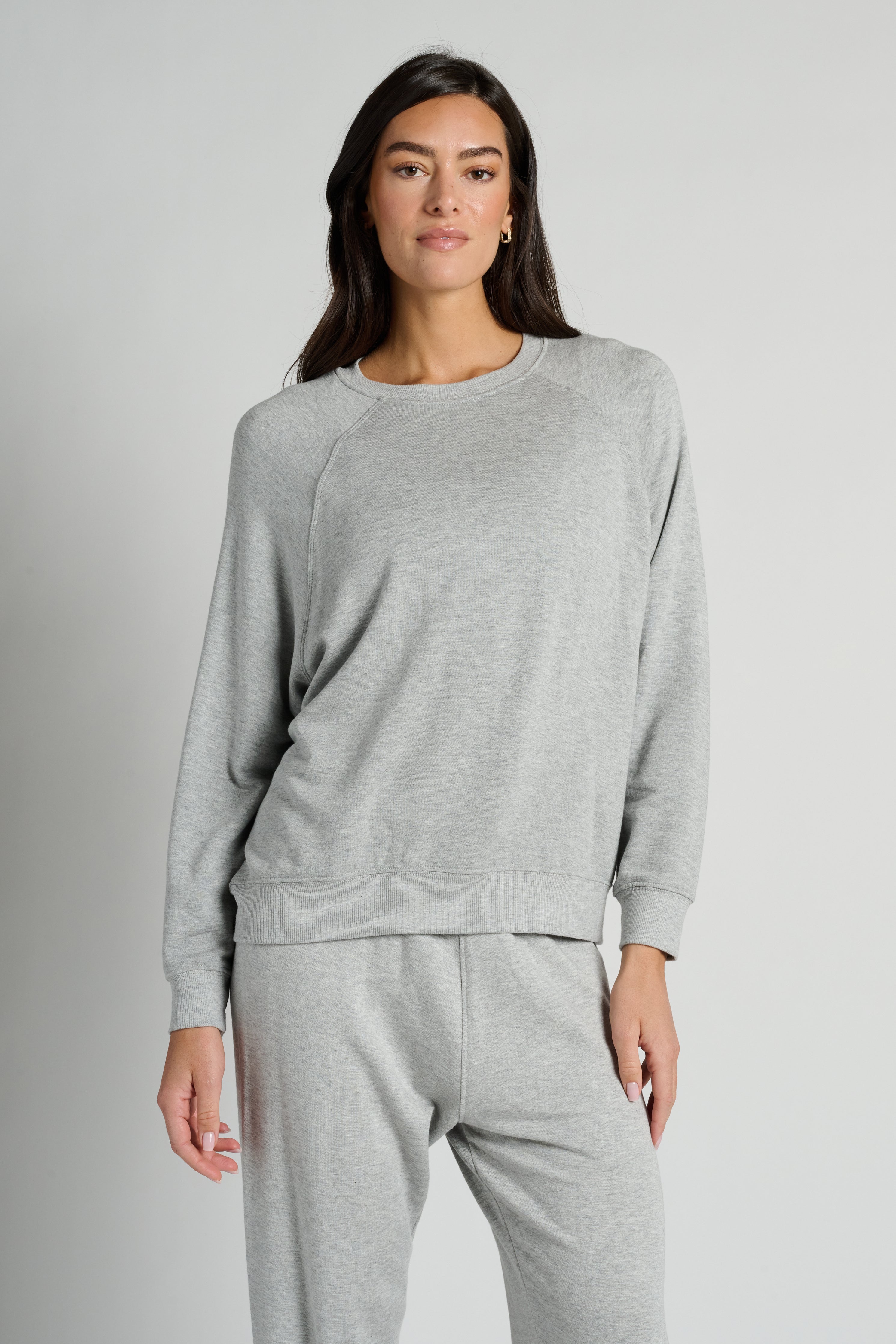 Andie Oversized Fleece Sweatshirt | Splits59
