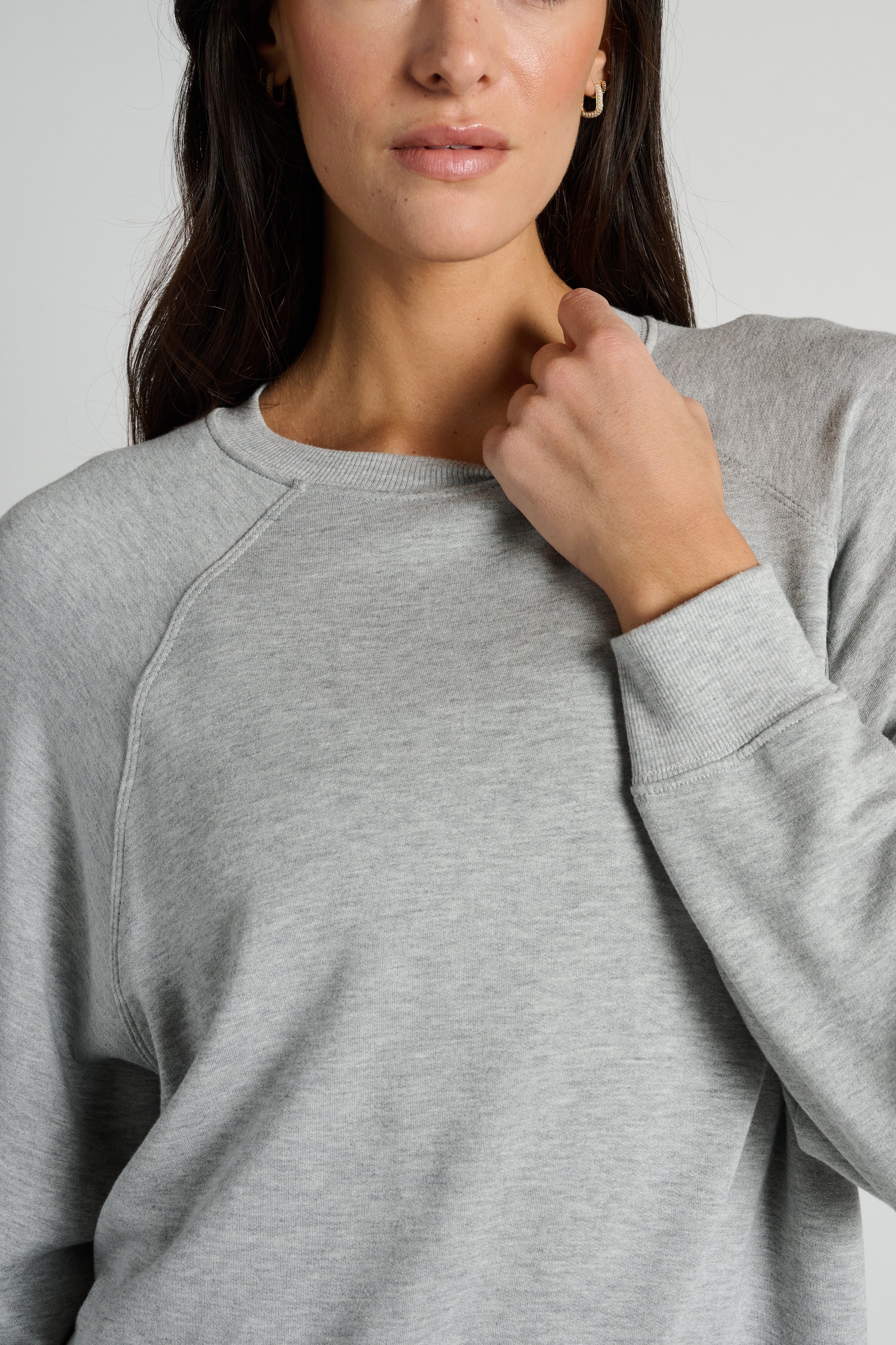 Andie Oversized Fleece Sweatshirt | Splits59