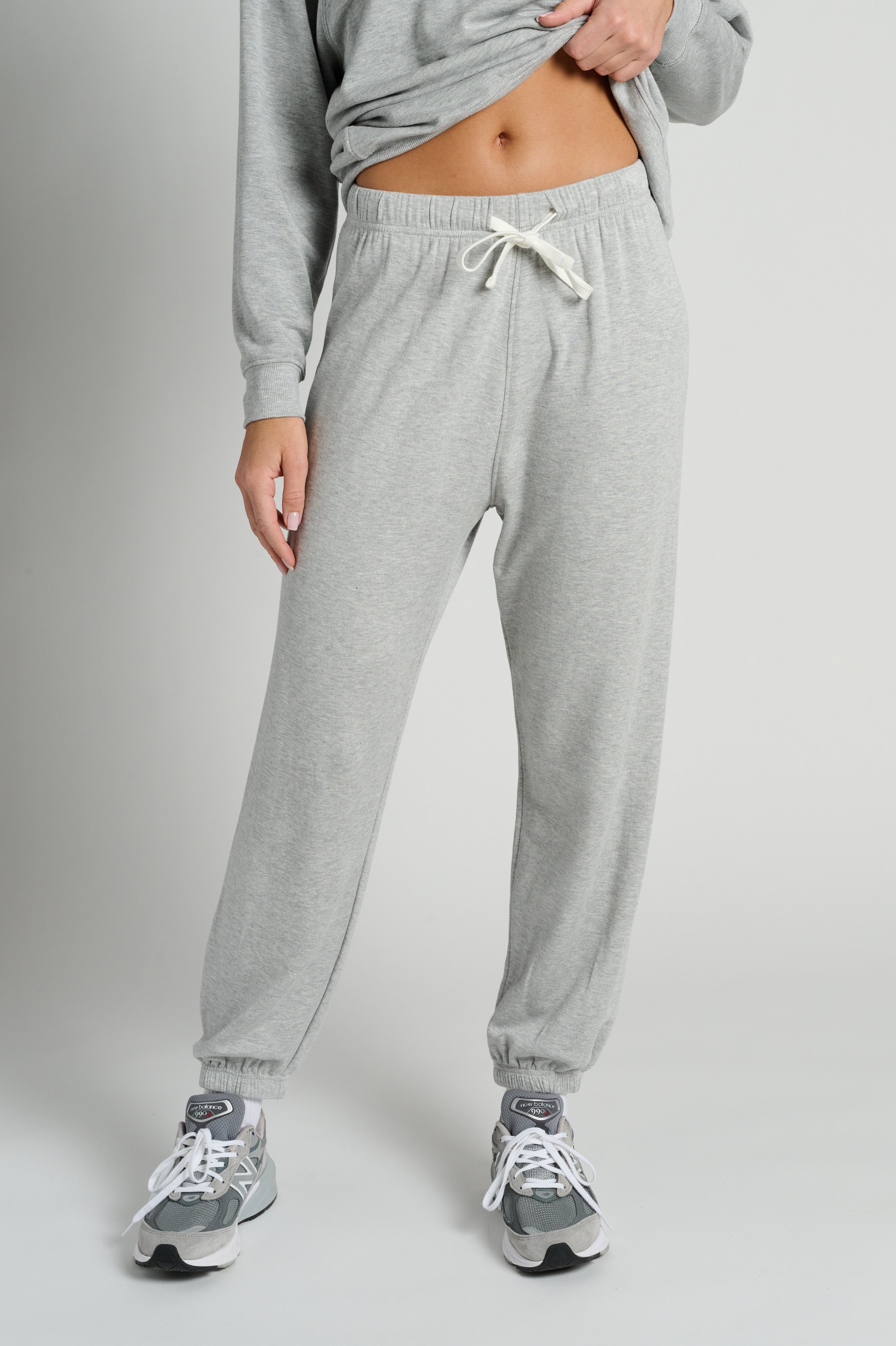Andie Oversized Fleece Sweatpant | Splits59