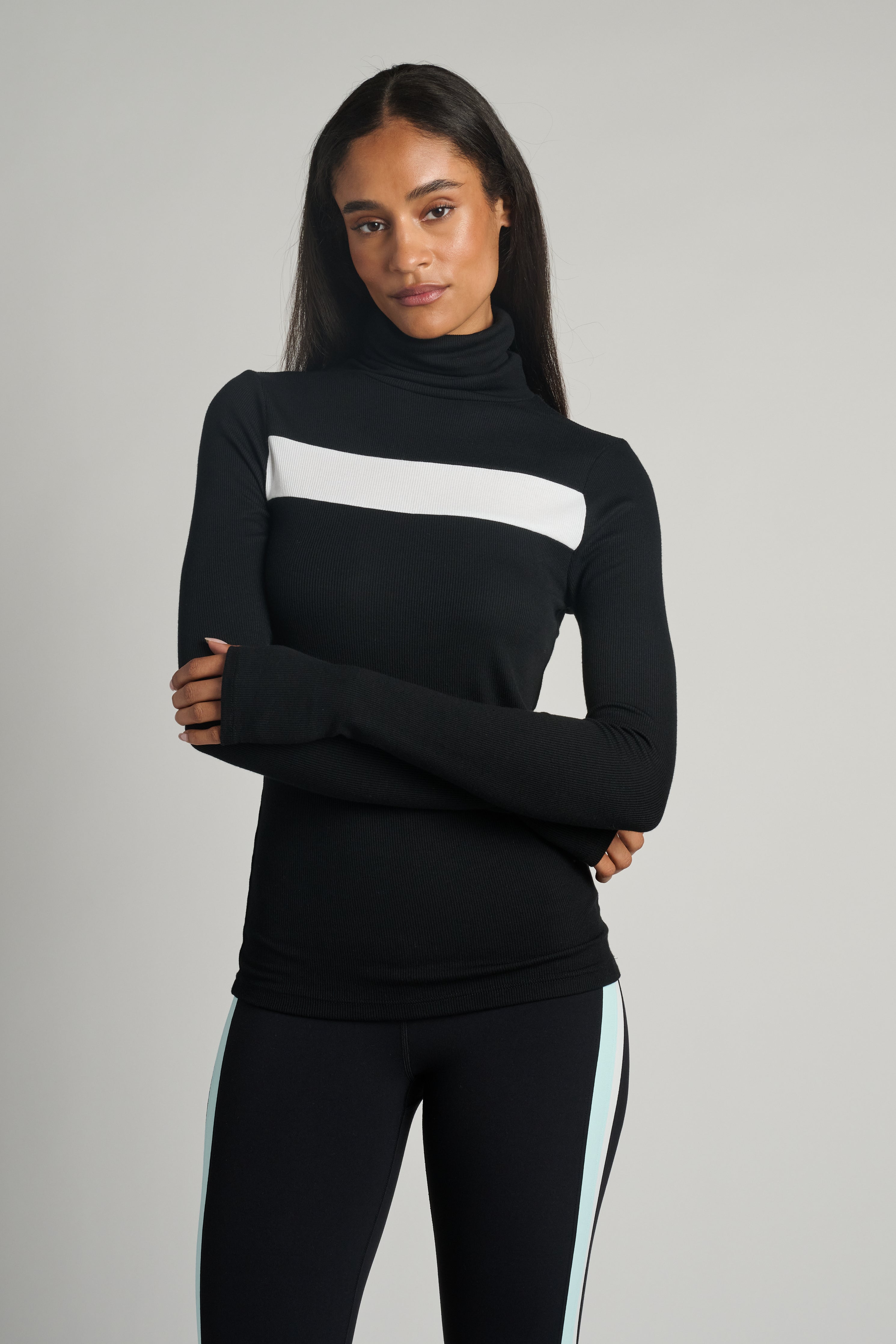 Lennon Rib Turtleneck | Splits59