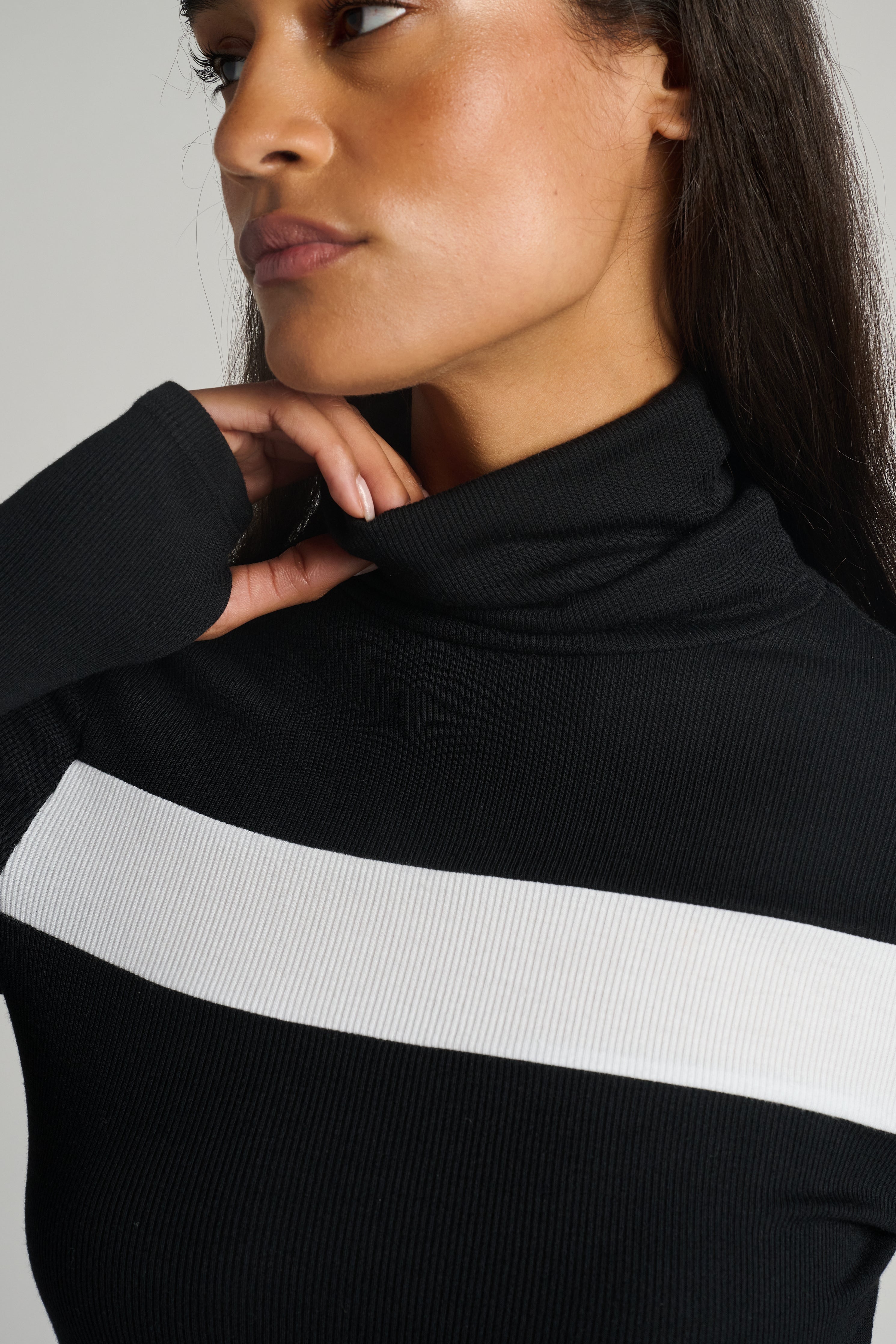 Lennon Rib Turtleneck | Splits59