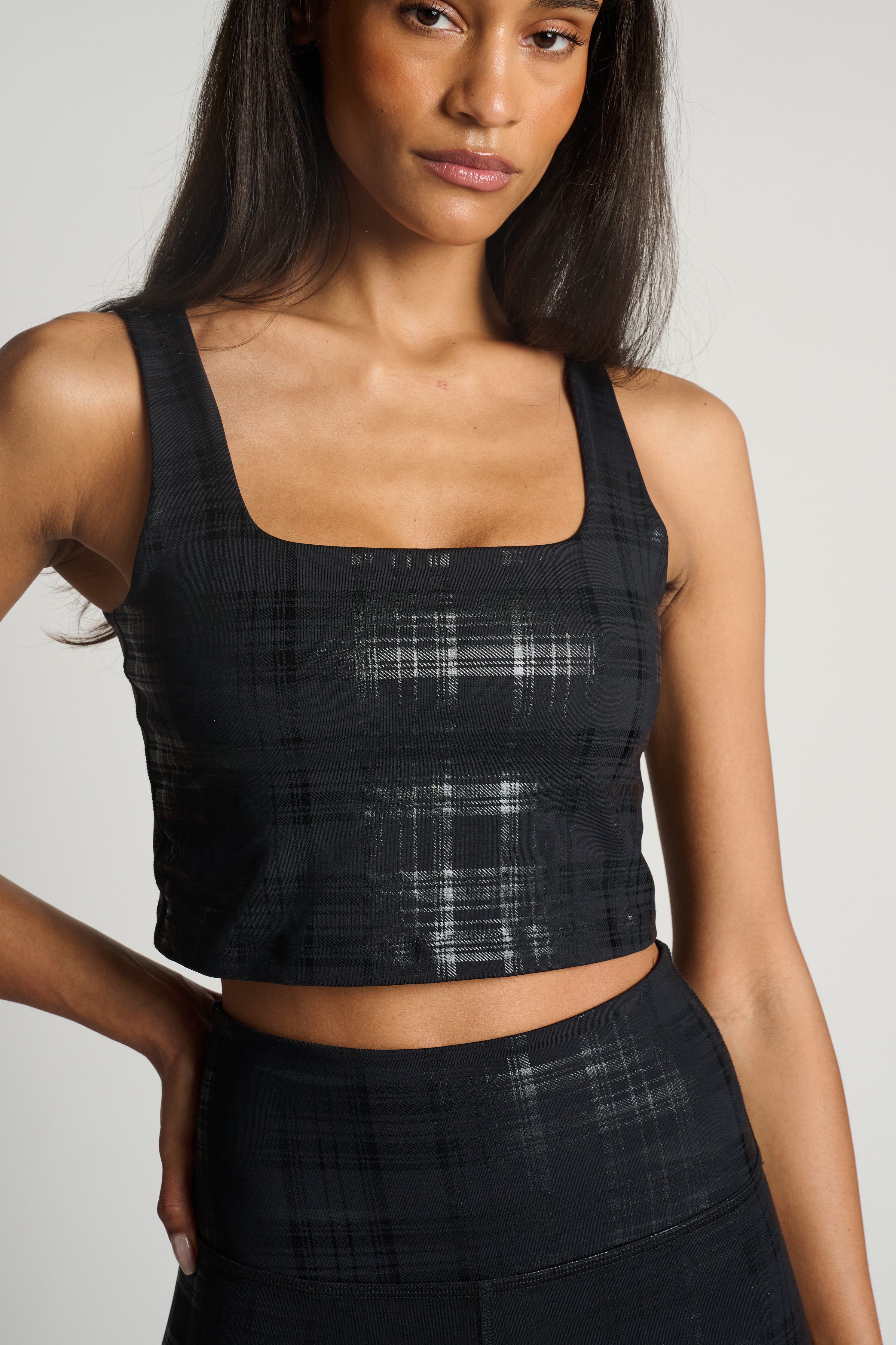 Studio High Cropped Tank | Beyond Yoga