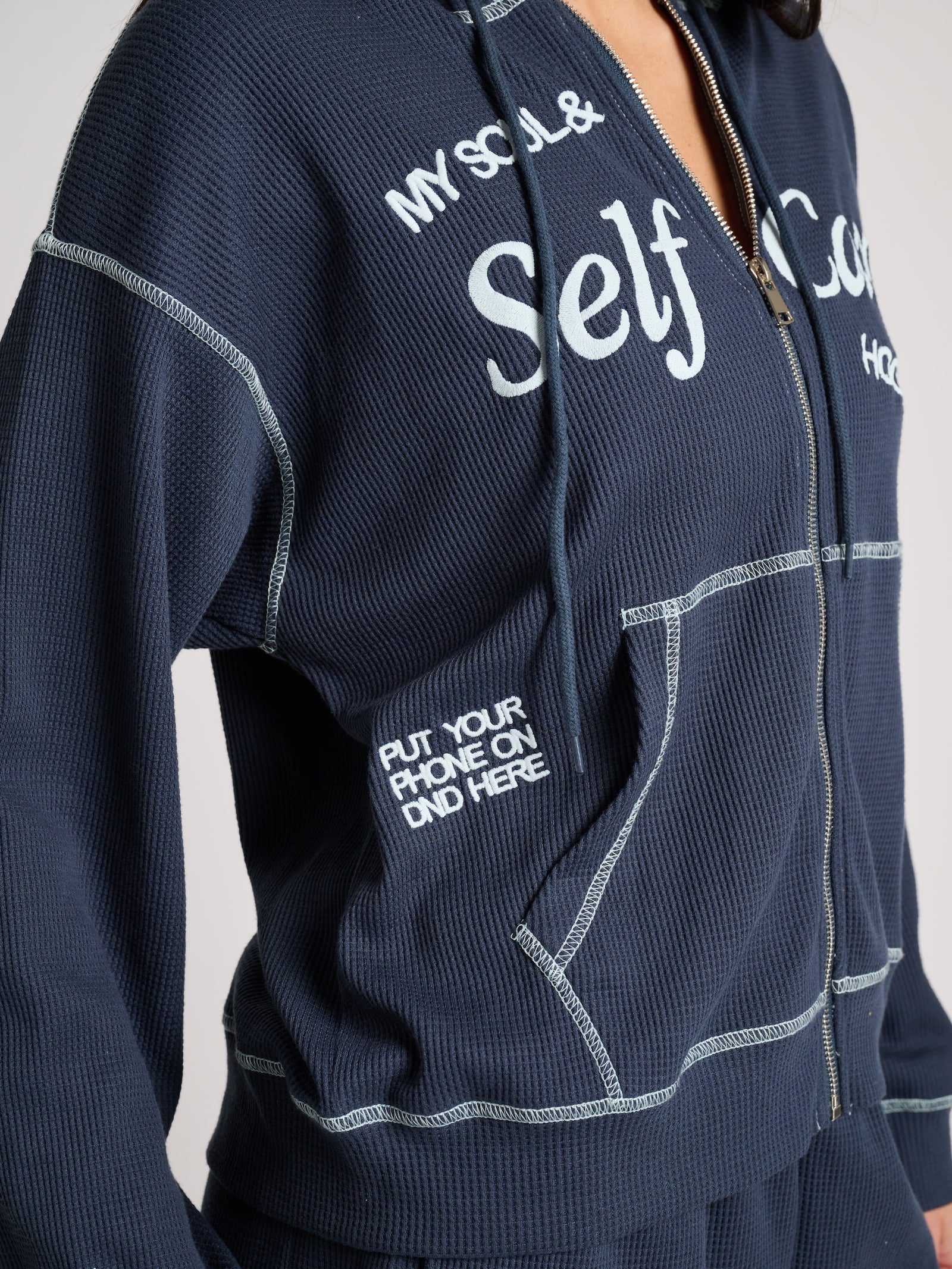 SOUL SELF CARE ZIP-UP | The Mayfair Group