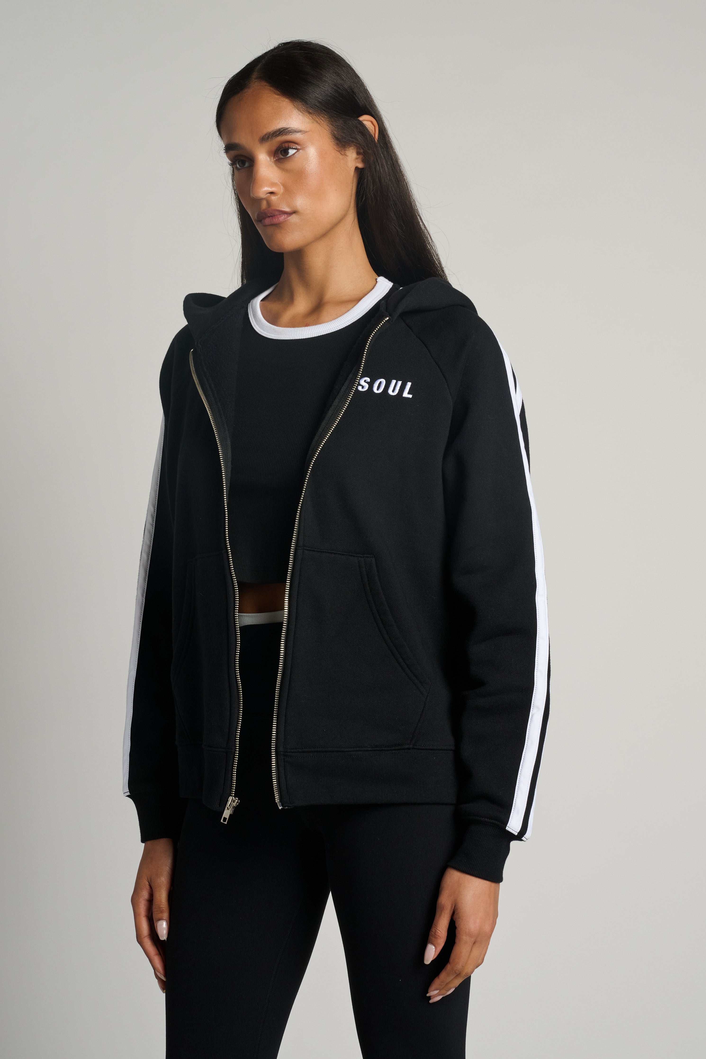 Kennedy Raglan Sweatshirt | Soul by SoulCycle