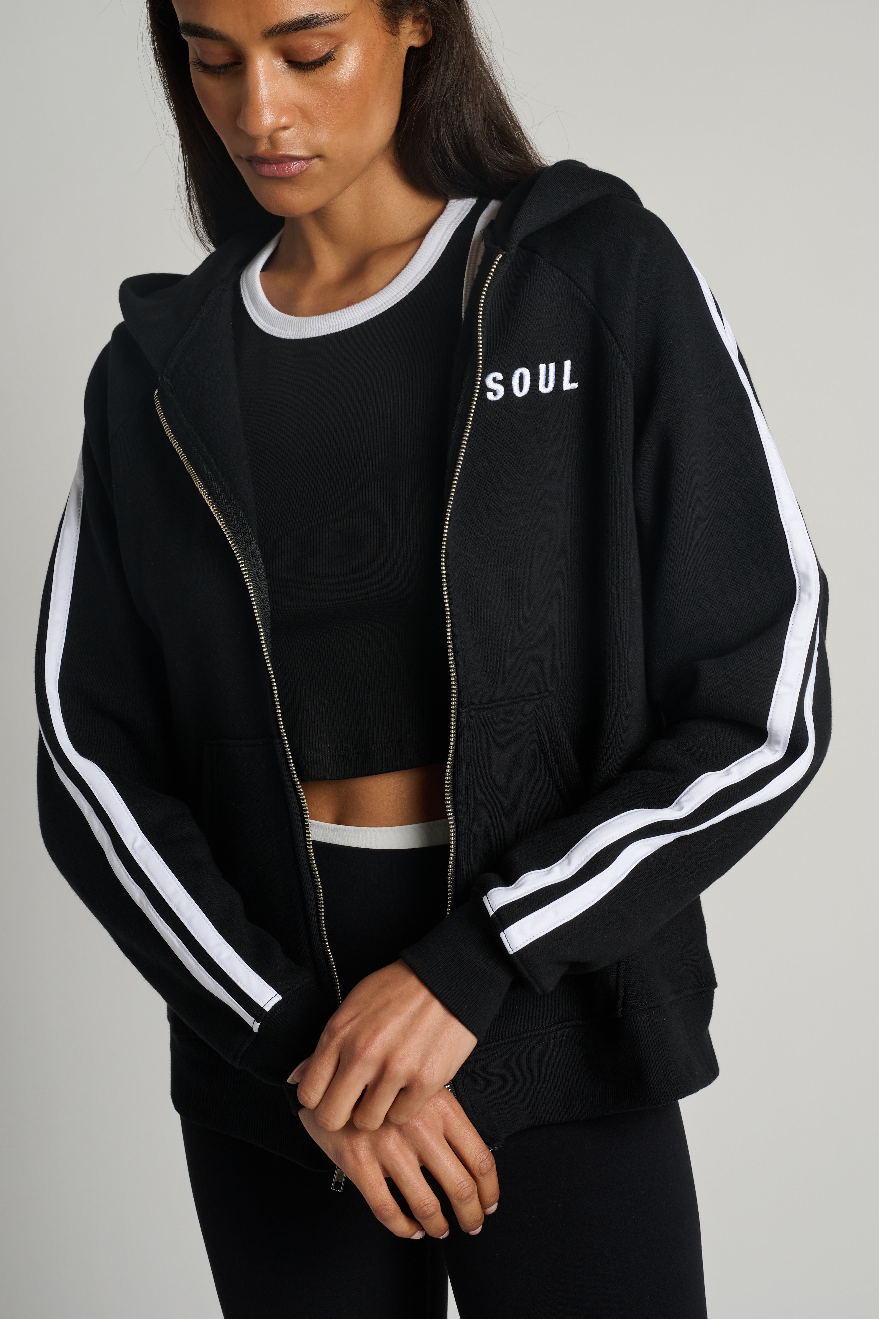 Kennedy Raglan Sweatshirt | Soul by SoulCycle