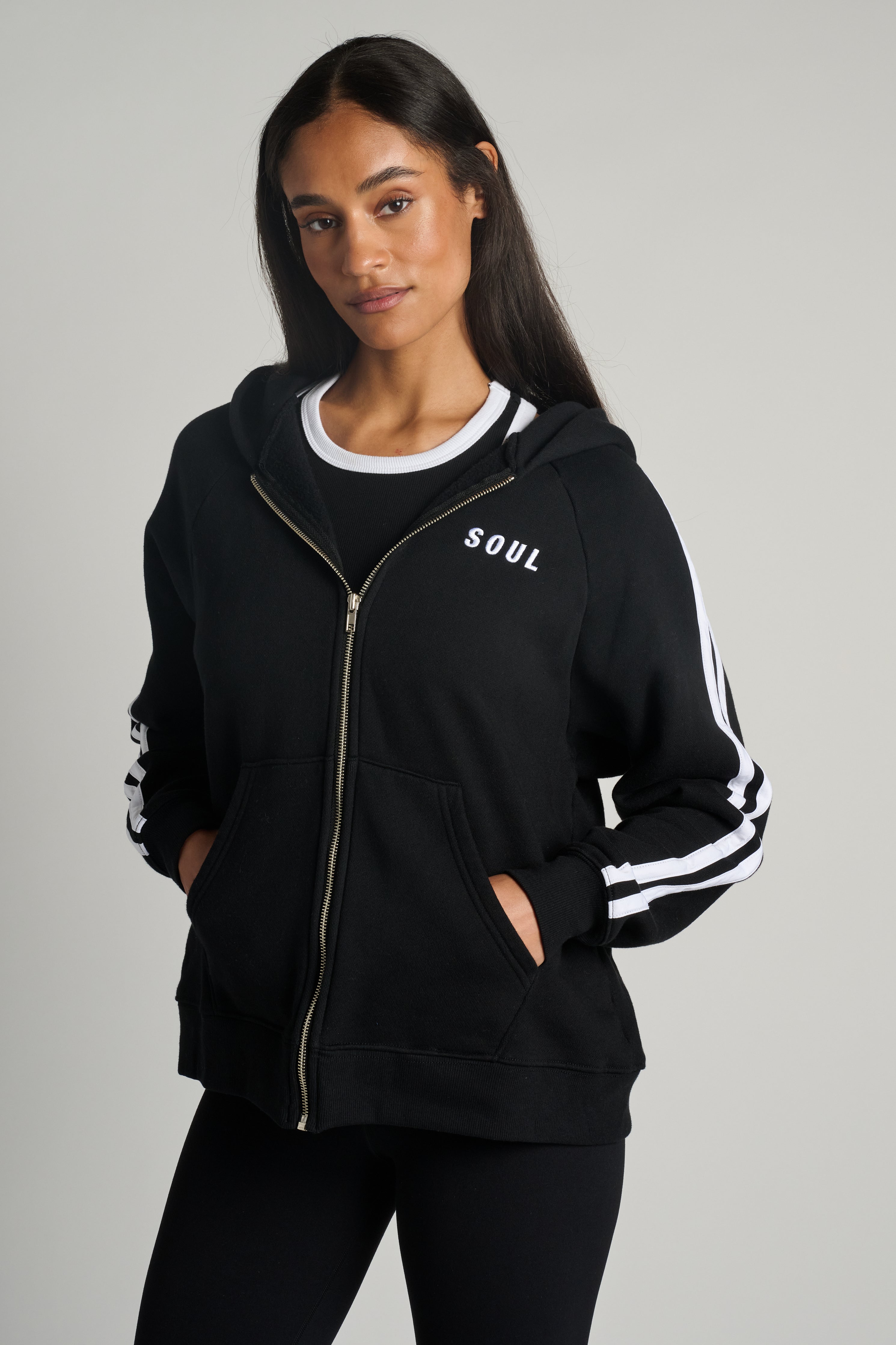 Kennedy Raglan Sweatshirt | Soul by SoulCycle