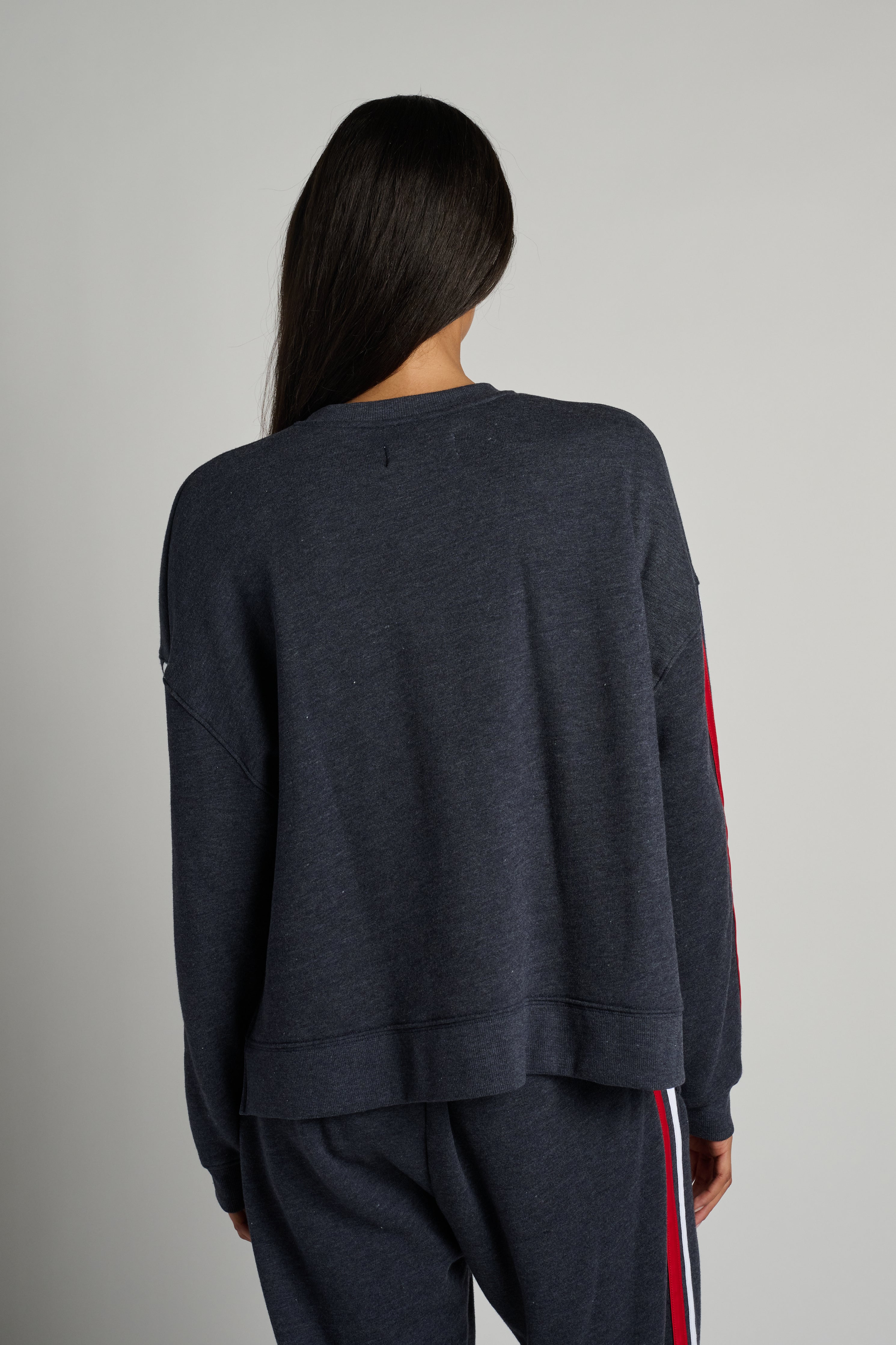 Lounge Sweatshirt with Patch | Soul by SoulCycle