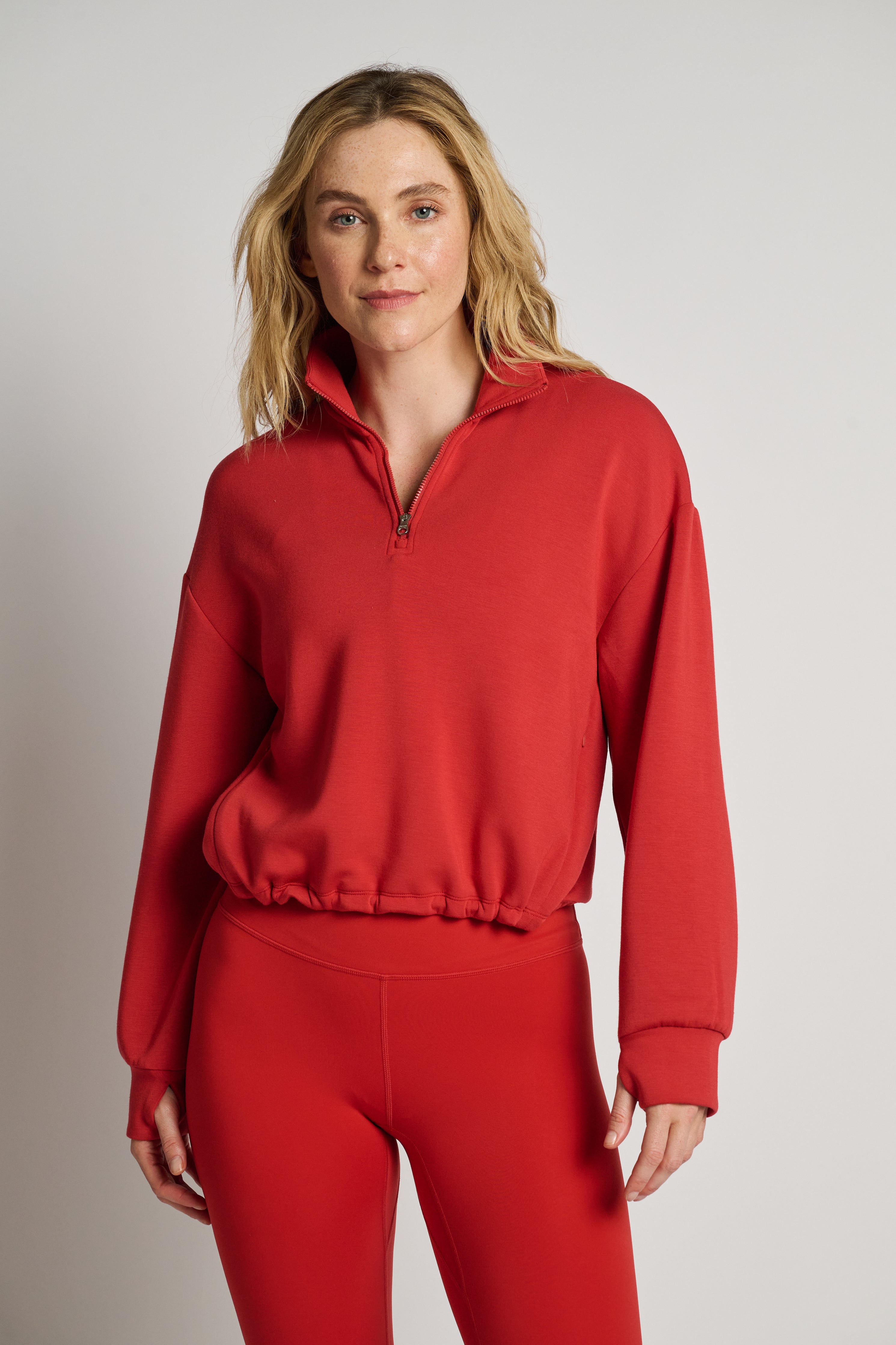 Sian Cropped Half Zip | Varley