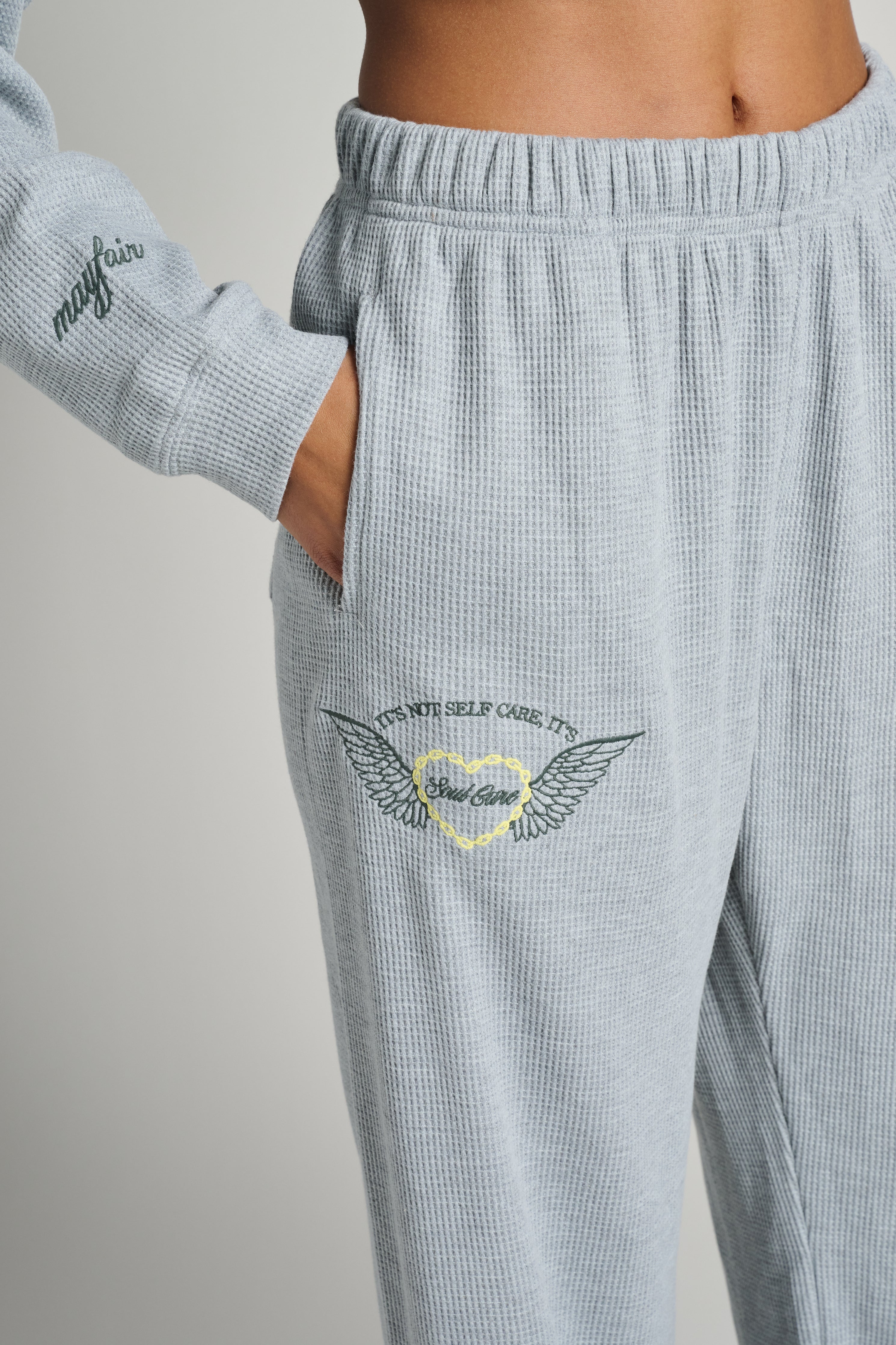 SOUL CARE WAFFLE SWEATPANT | The Mayfair Group