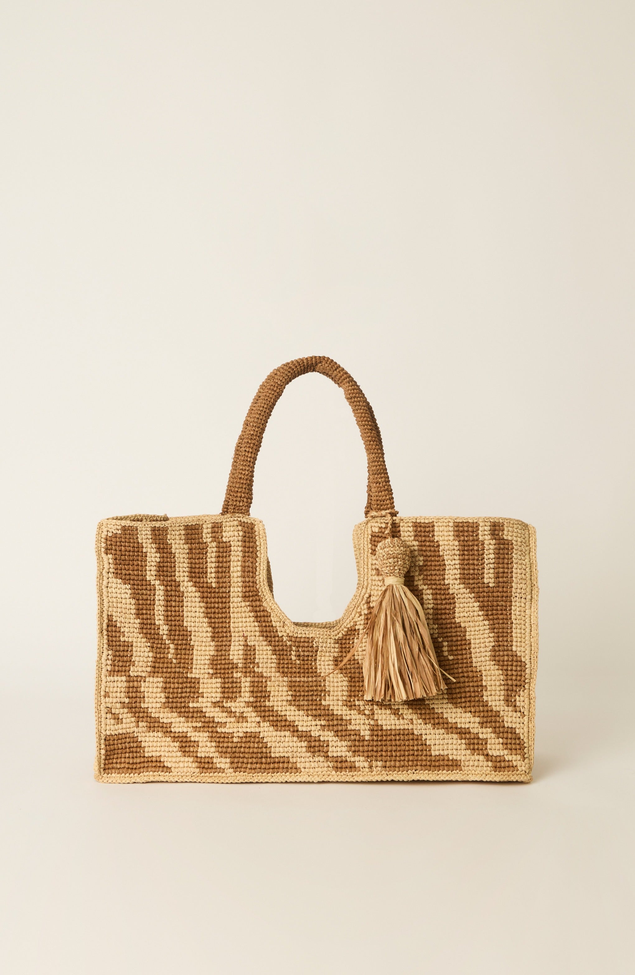 Sahara Tote | Natural/taupe