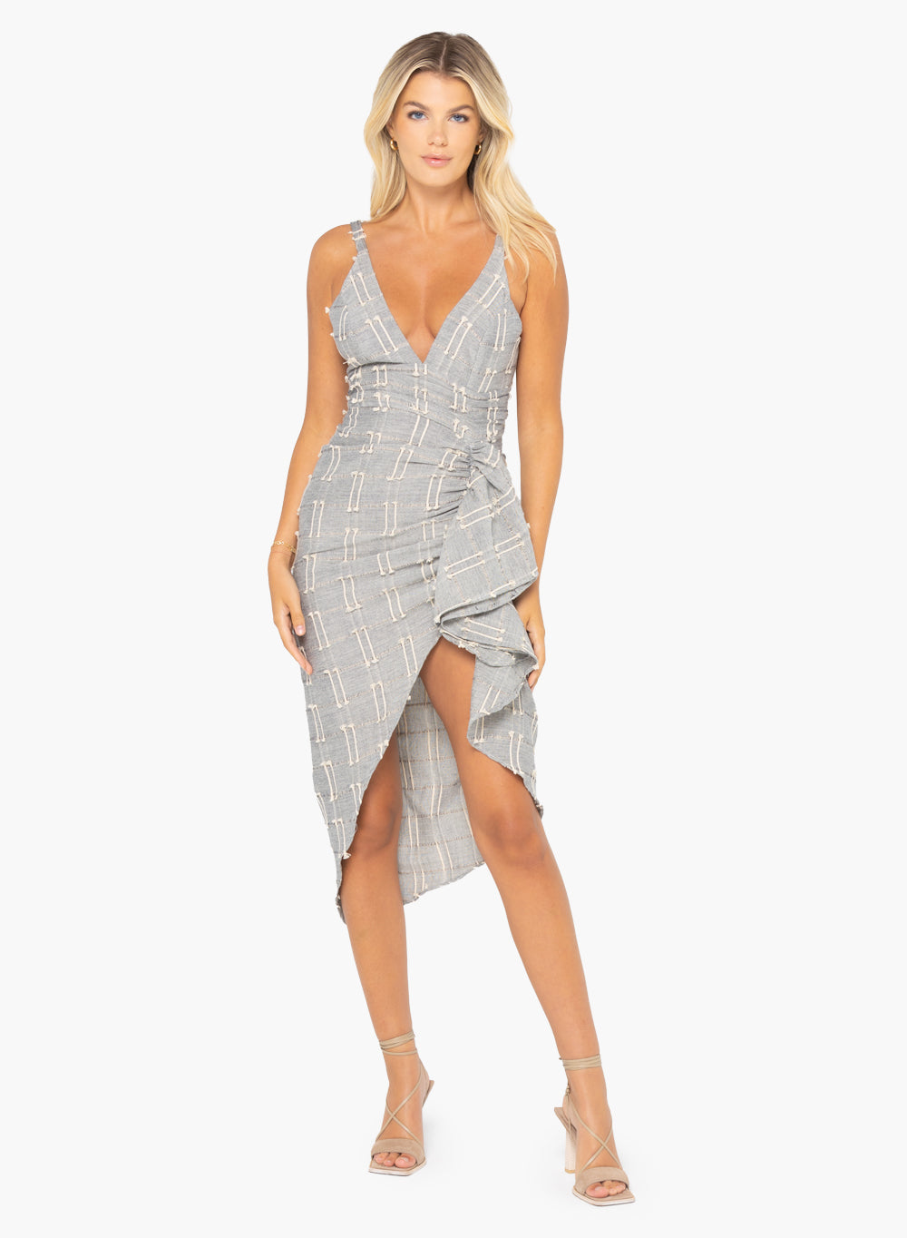 Sasha Dress (Black Oatmeal)