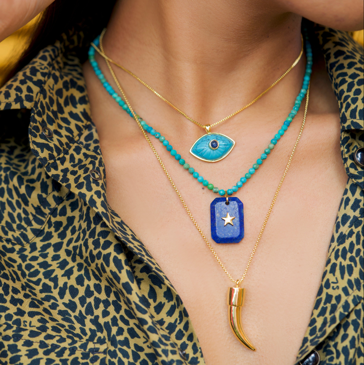 Magic Horn Necklace