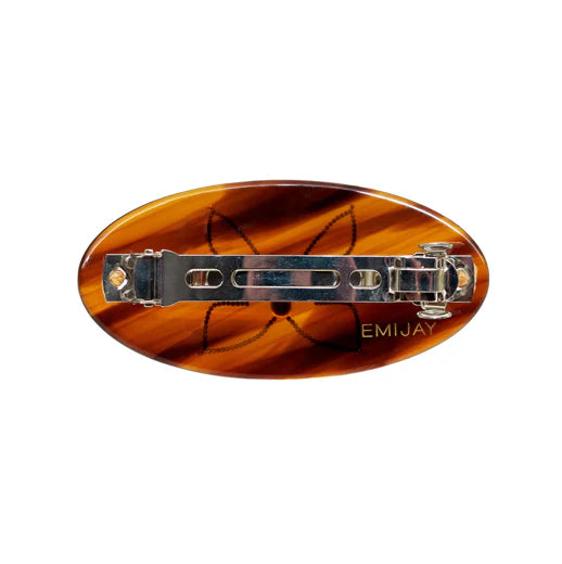 Ponytail Barrette in Tortoise Butterfly