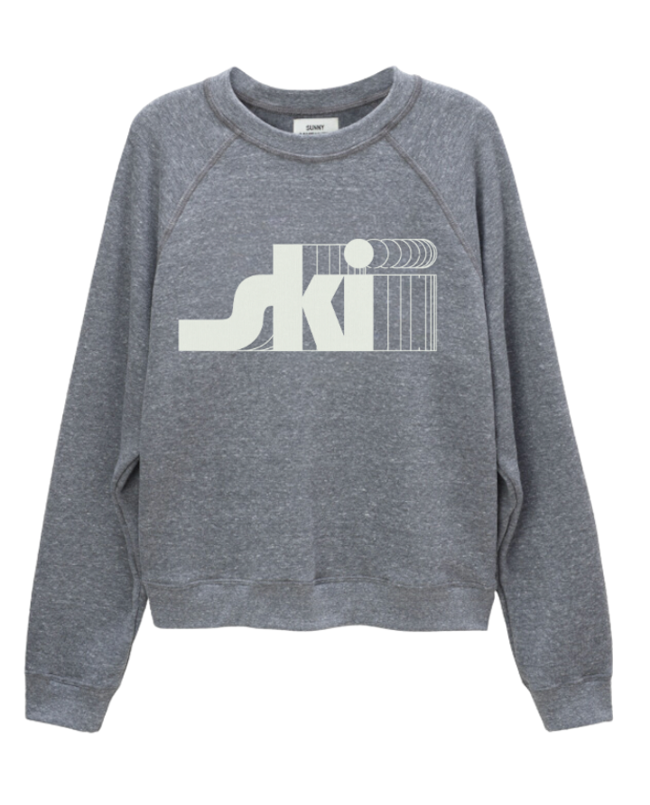 RETRO SKI - RAGLAN CREW