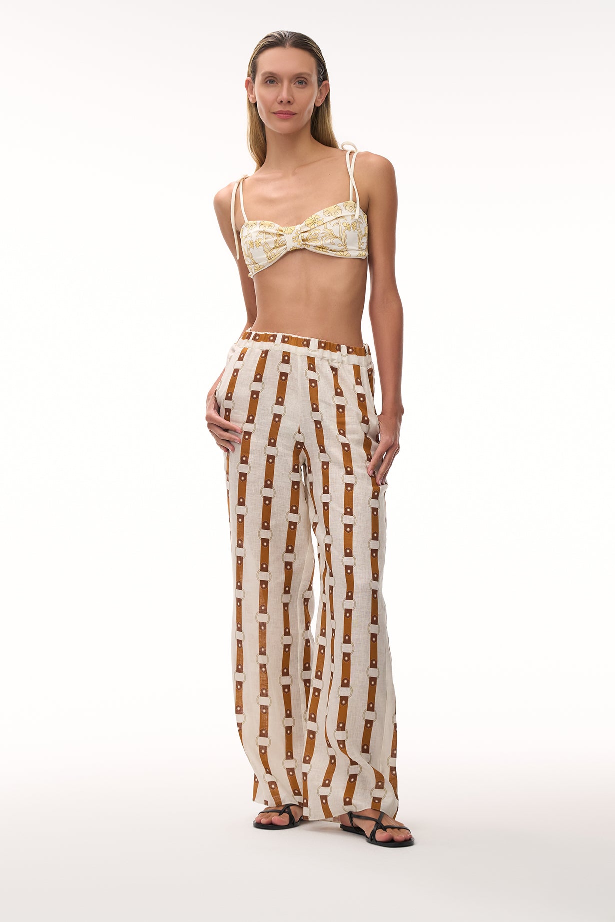 San Benito Linen Pants / Horse Reins