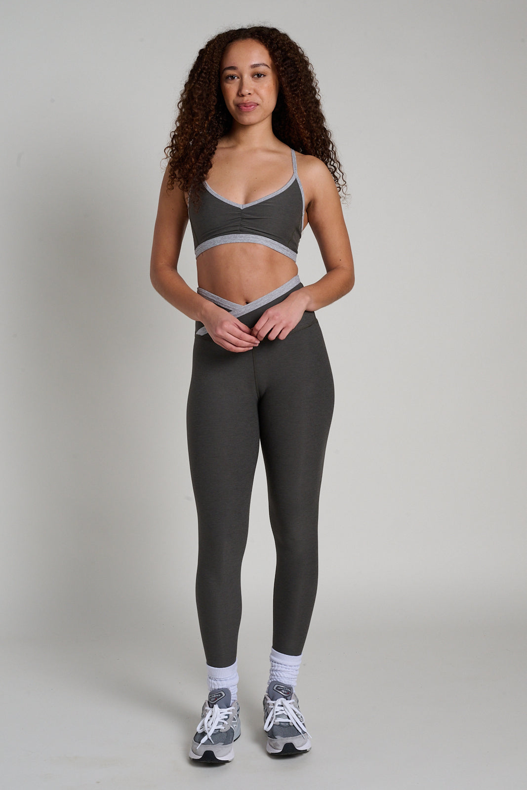 Spacedye Outlines High Waisted Midi Legging | Beyond Yoga