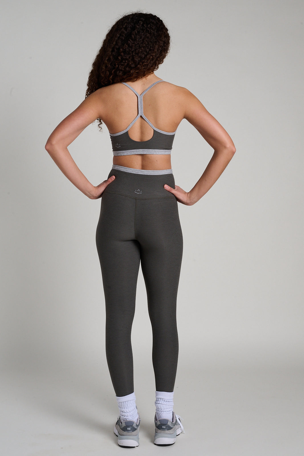Spacedye Outlines Strappy Bra | Beyond Yoga