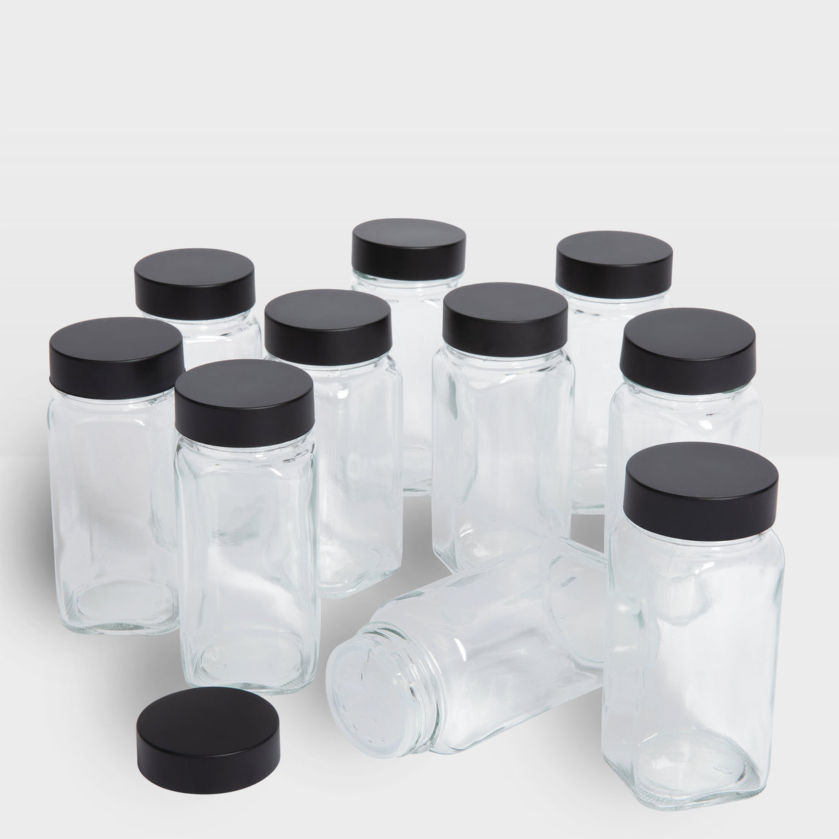 Spice Jar Sets | Black