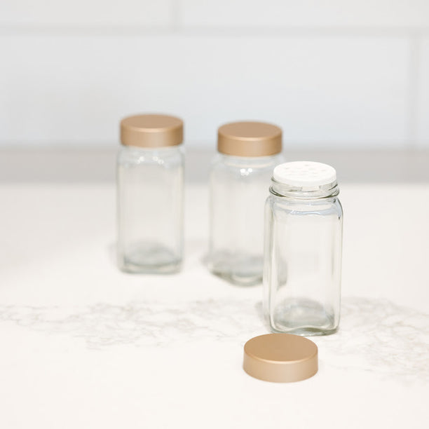 Spice Jar Sets | Brass