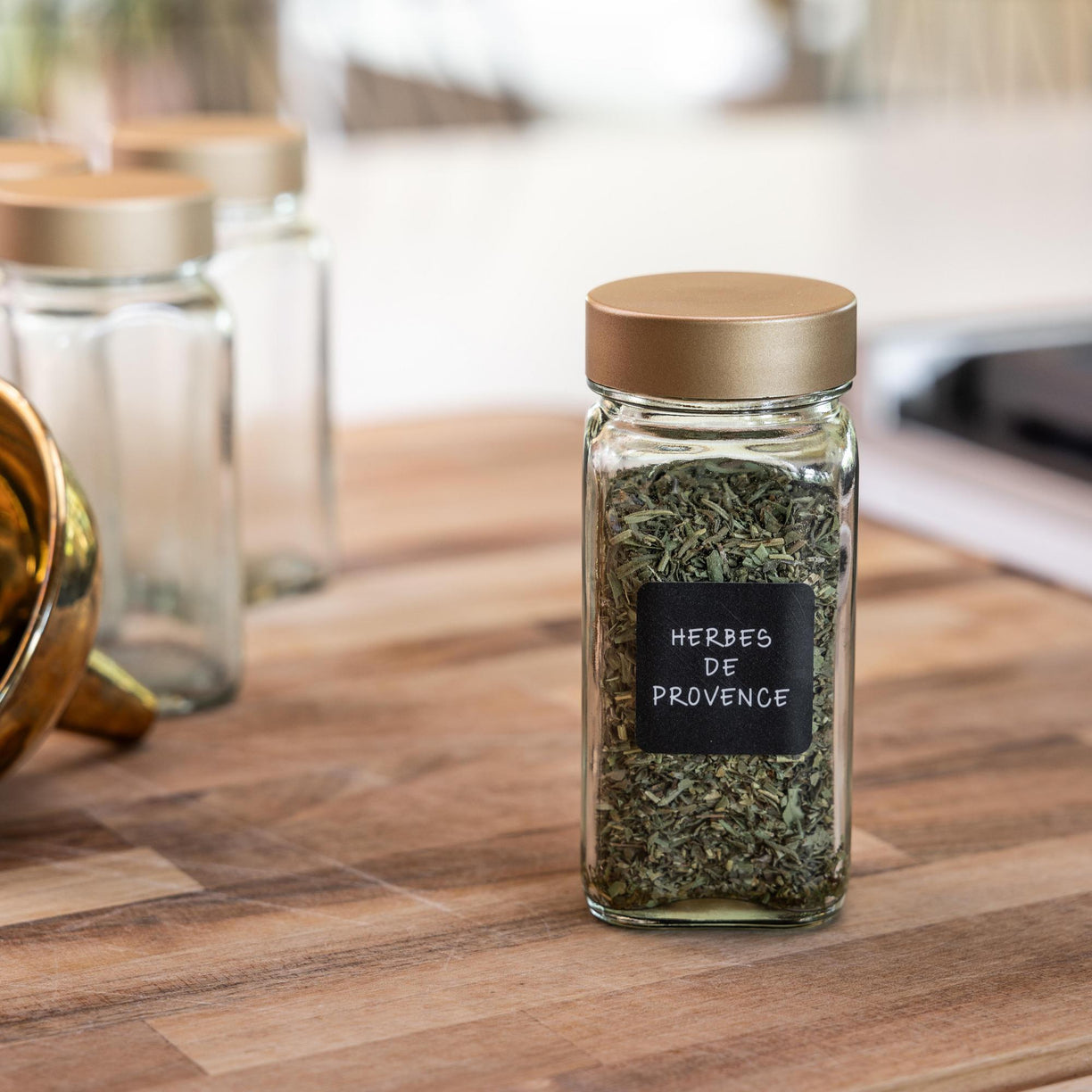 Spice Jar Sets | Brass