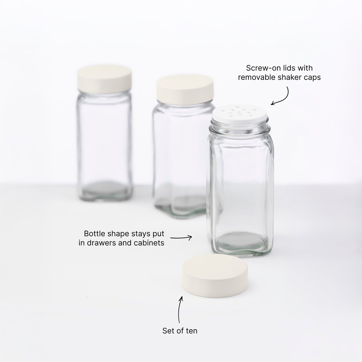 Spice Jar Sets | Bone