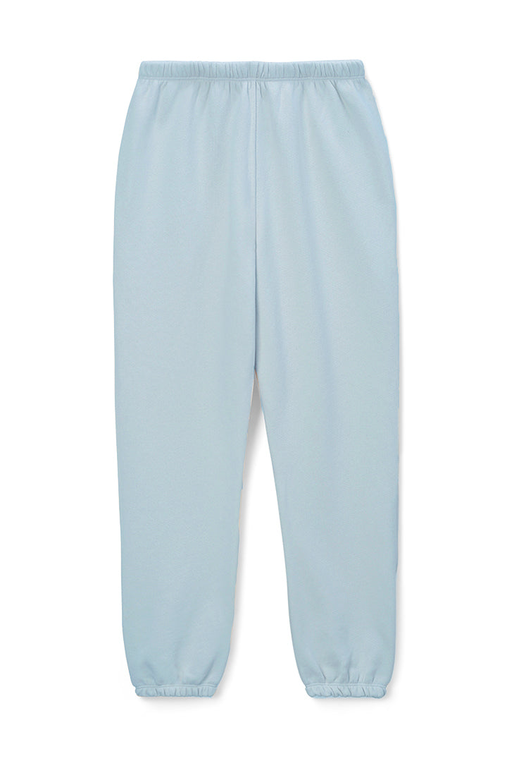 stevie fleece easy sweatpant | celestial blue