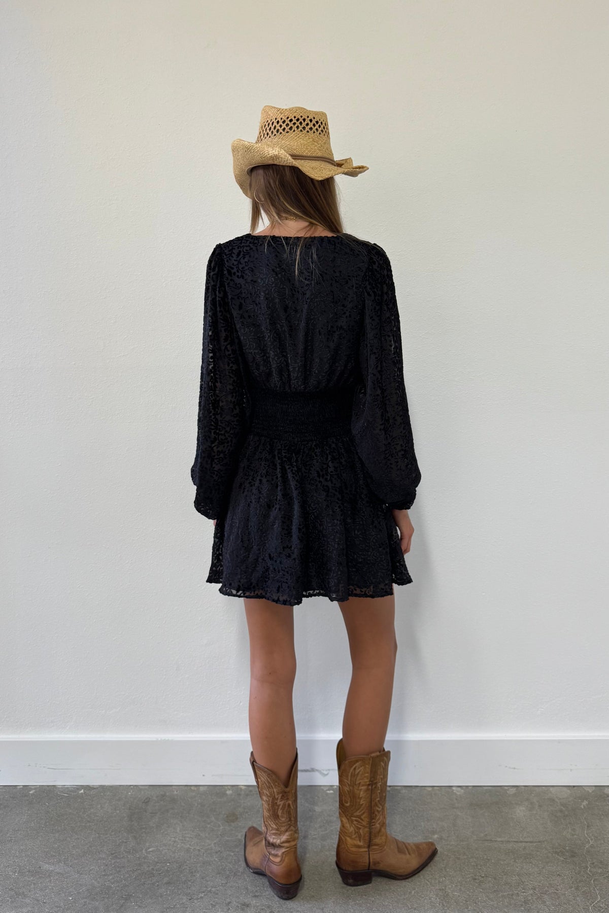 Sunset Strip Lapis Mini Dress