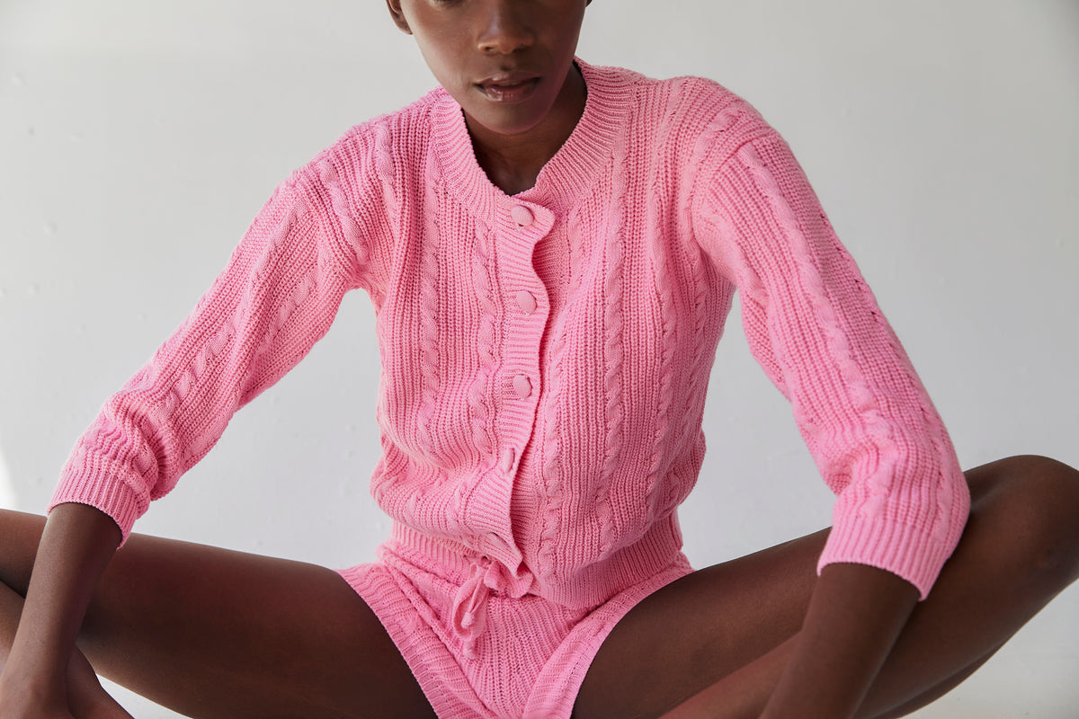 Sol Knitted Short | Pink