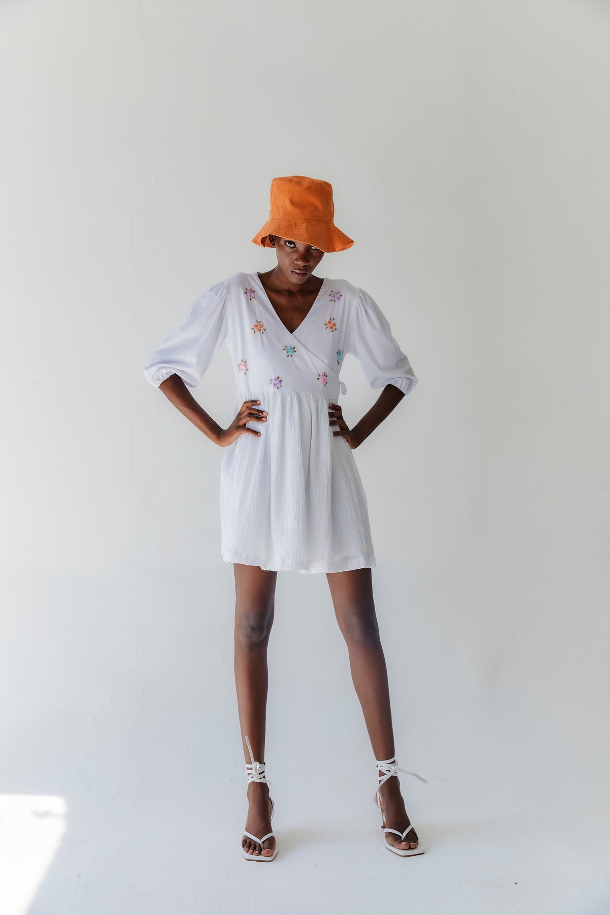 Felicitas Dress | White