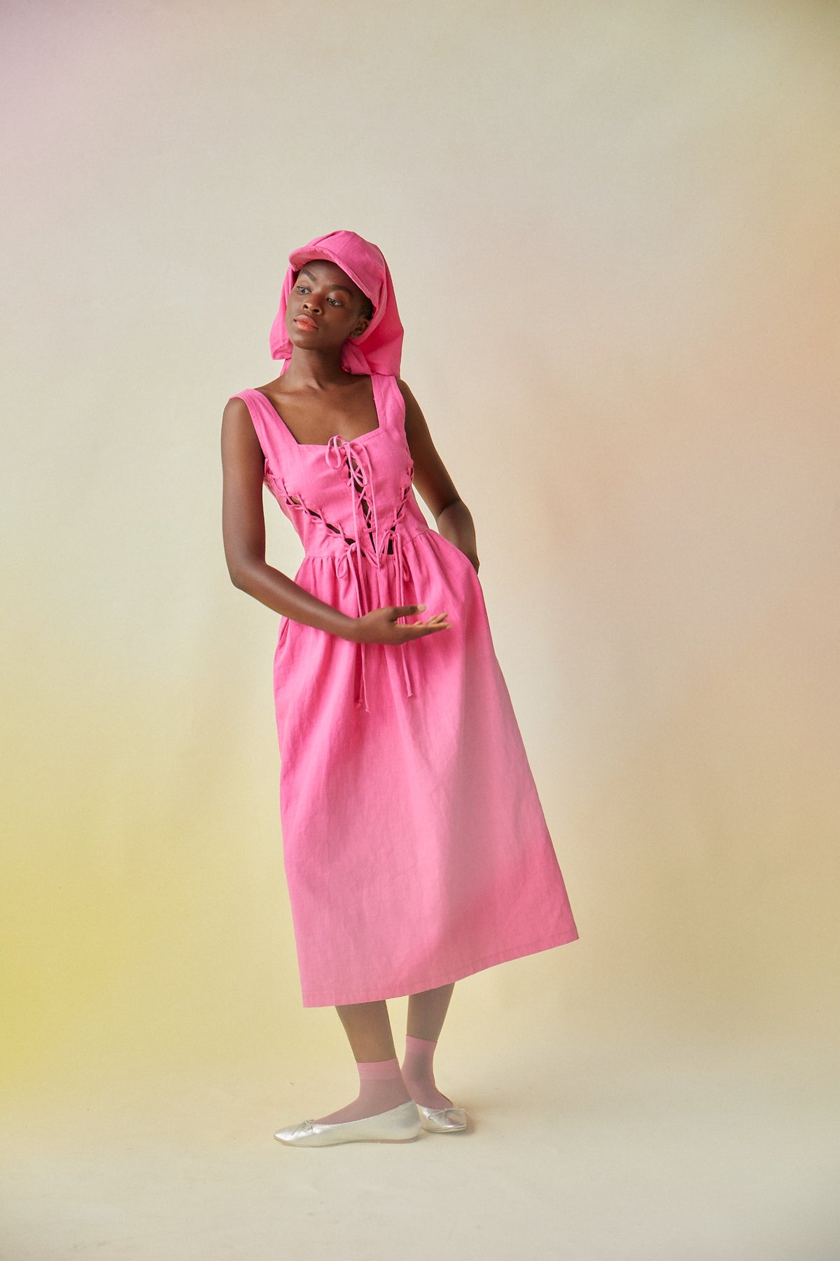 Gyneth Dress | Magenta