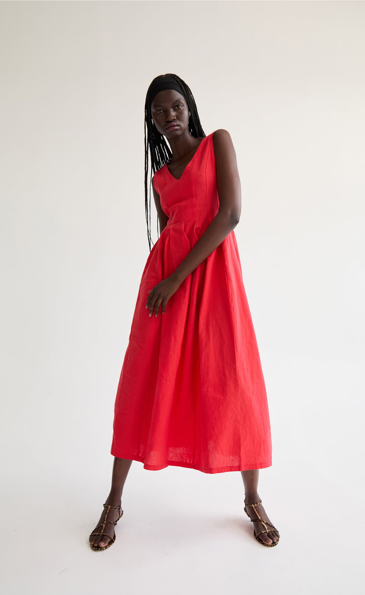 Elodie Dress | Red