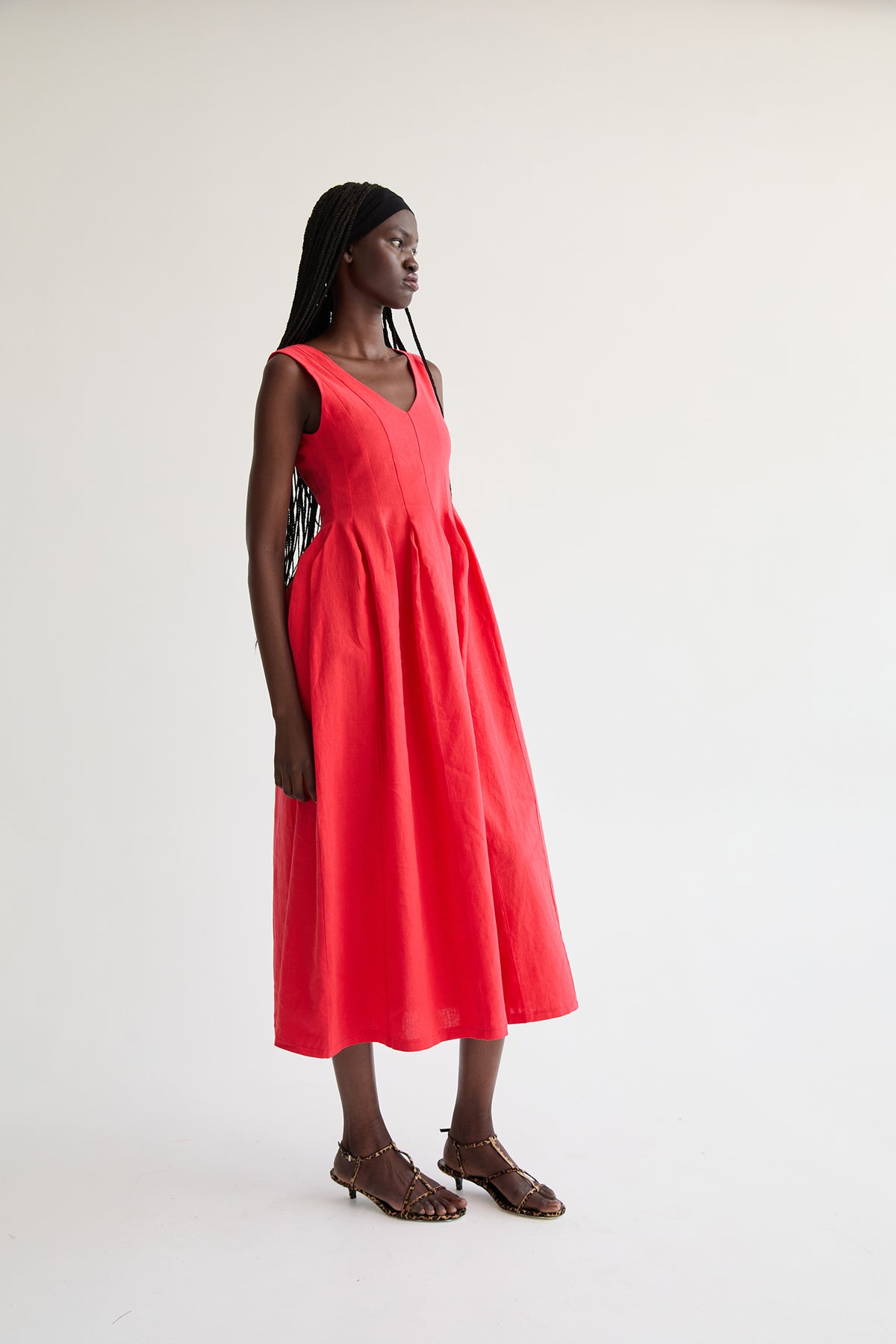 Elodie Dress | Red