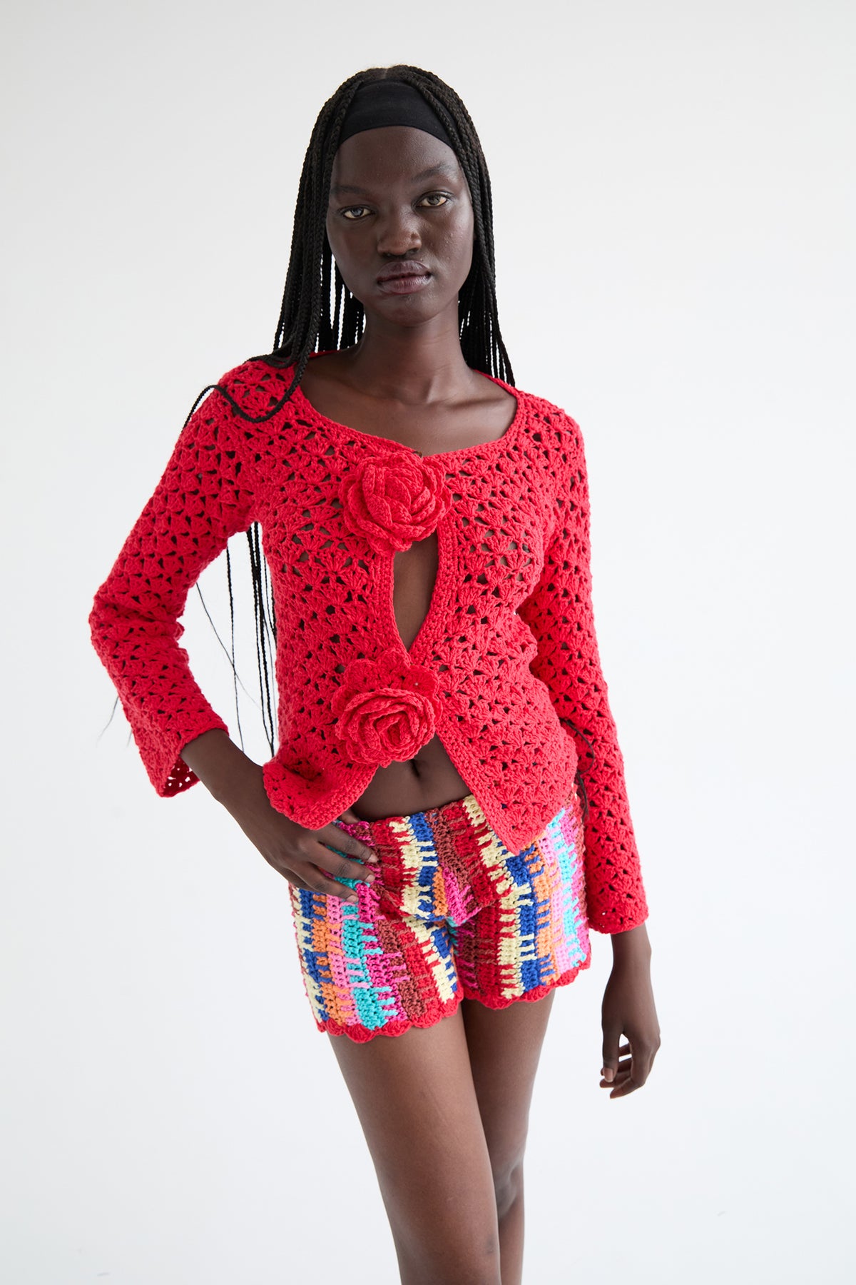 Rocky Cardigan | Red