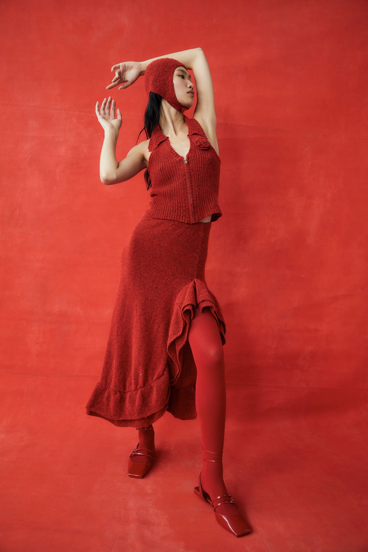 Davina Skirt | Red