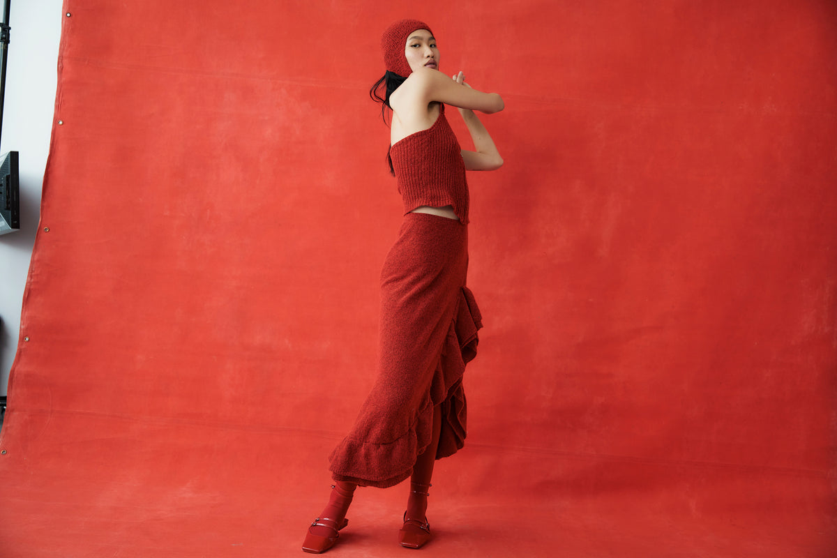 Davina Skirt | Red