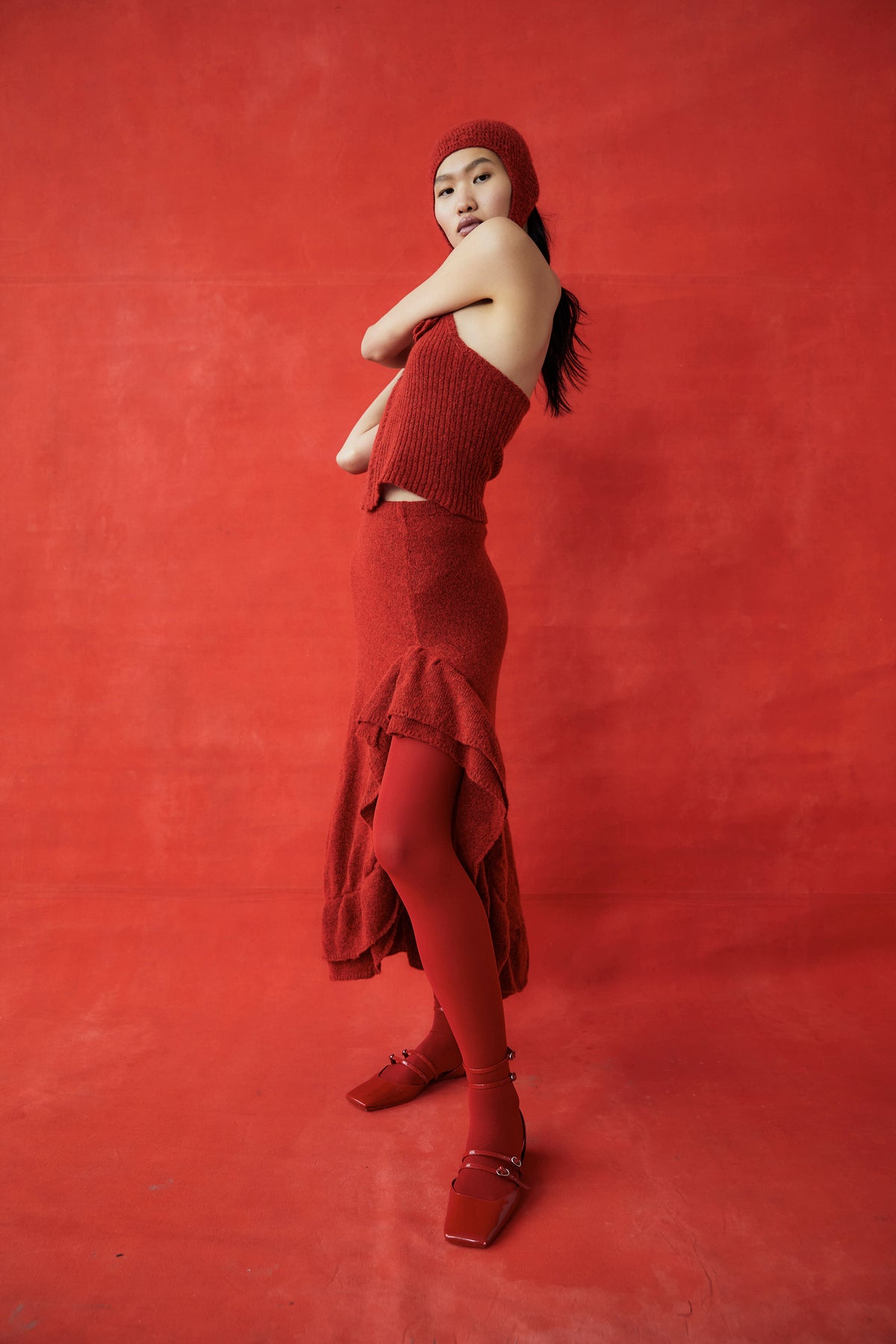 Davina Skirt | Red
