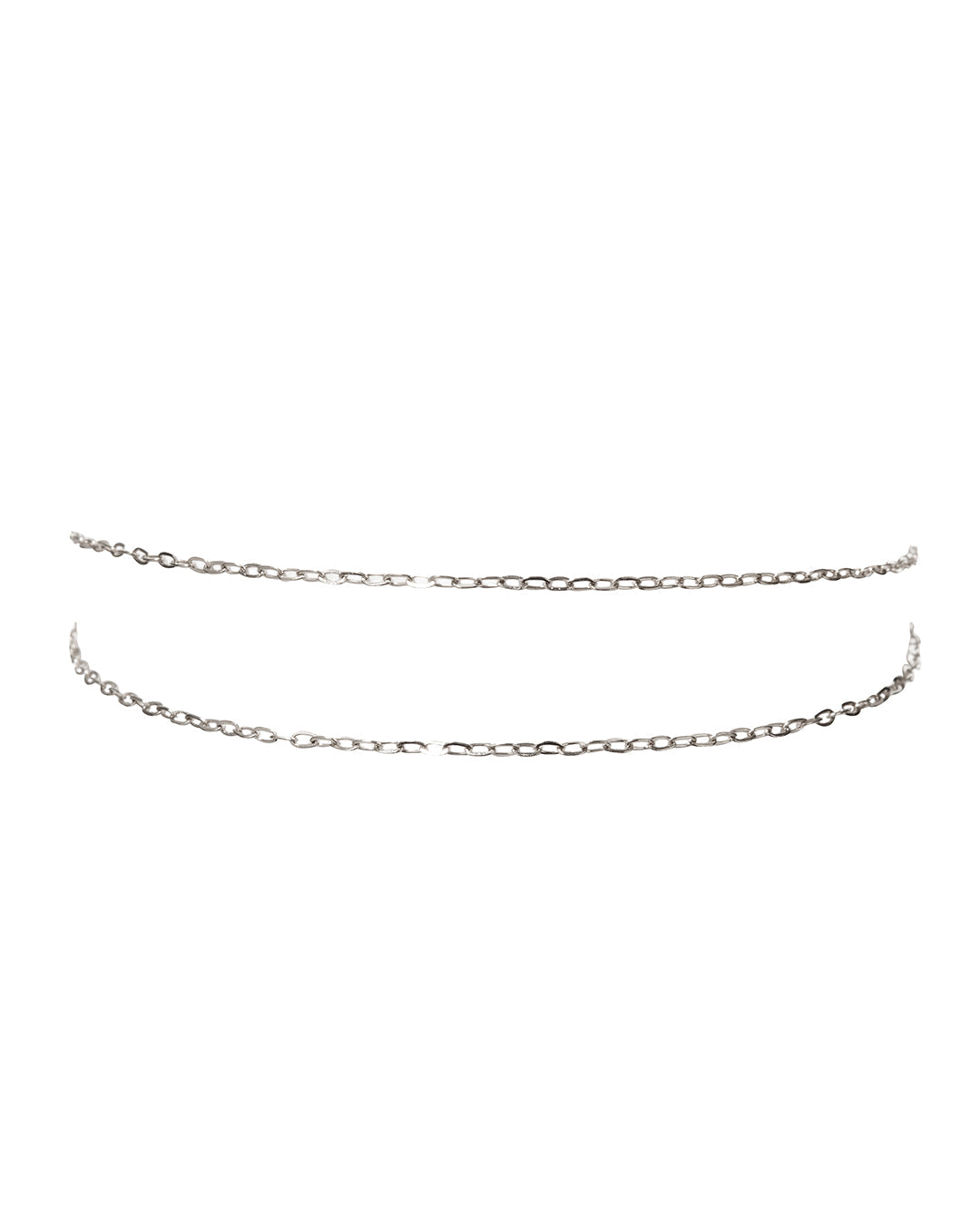 Take Me to the Bungalows Anklet- Silver