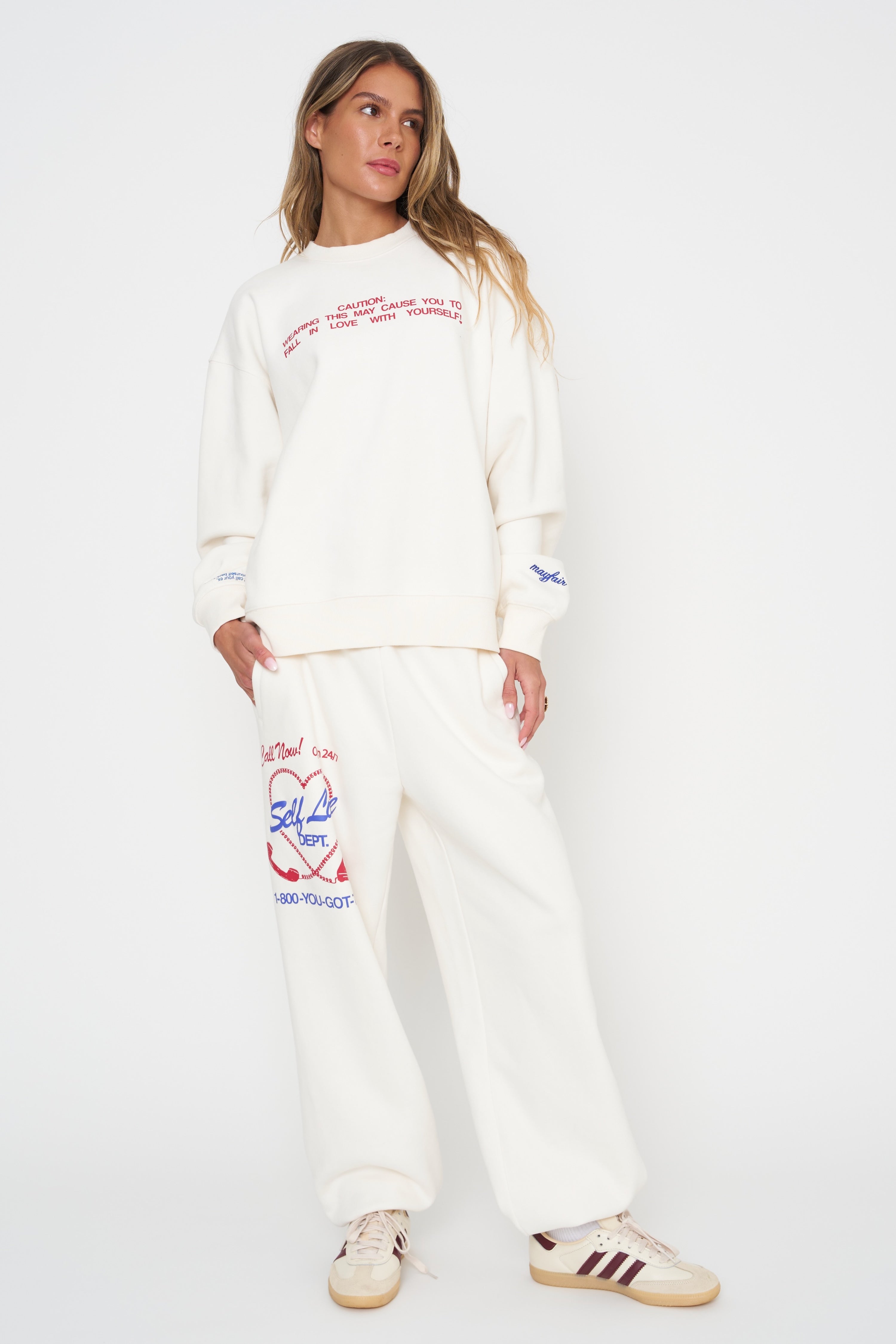 Self Love Club Oversized Crewneck