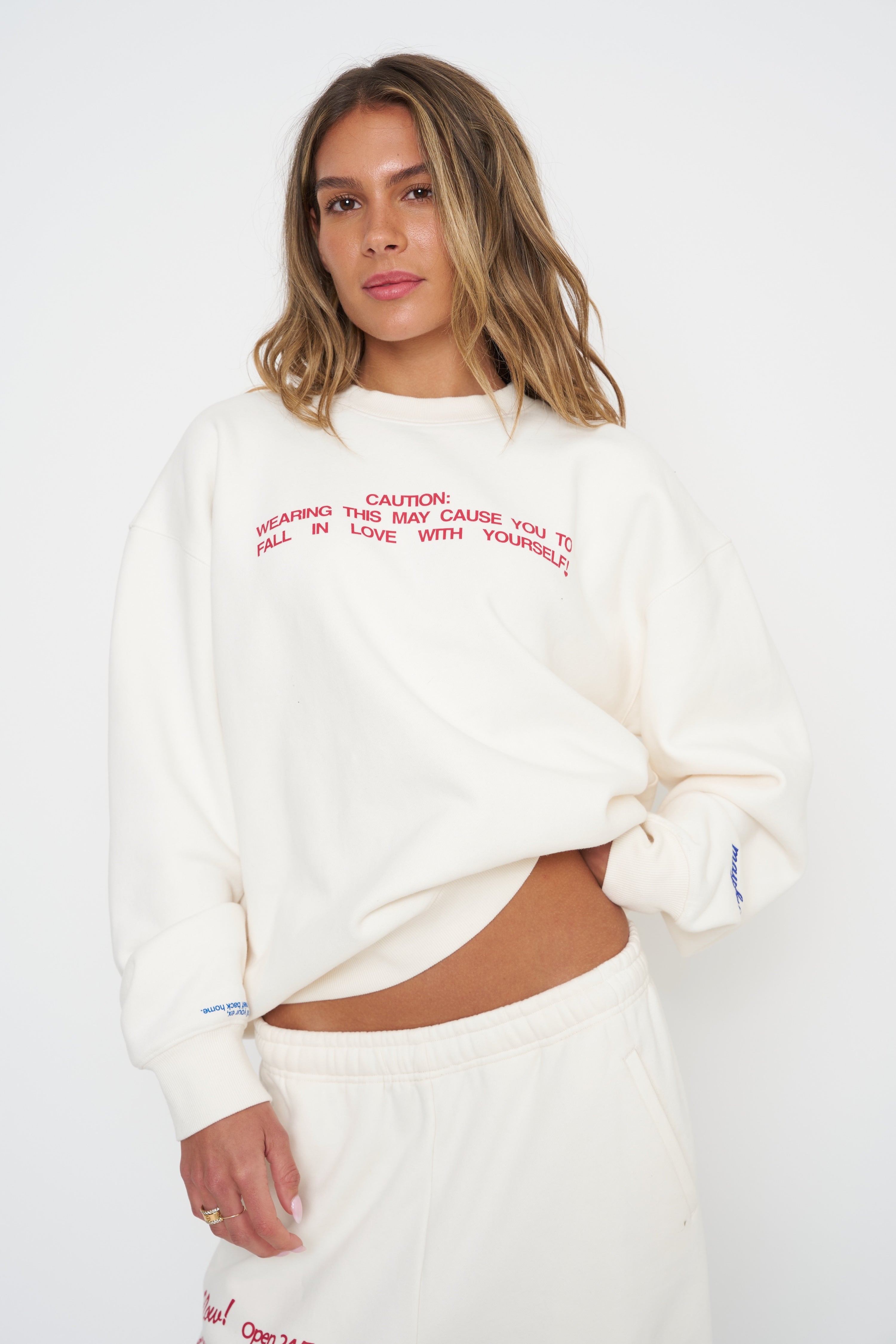 Self Love Club Oversized Crewneck