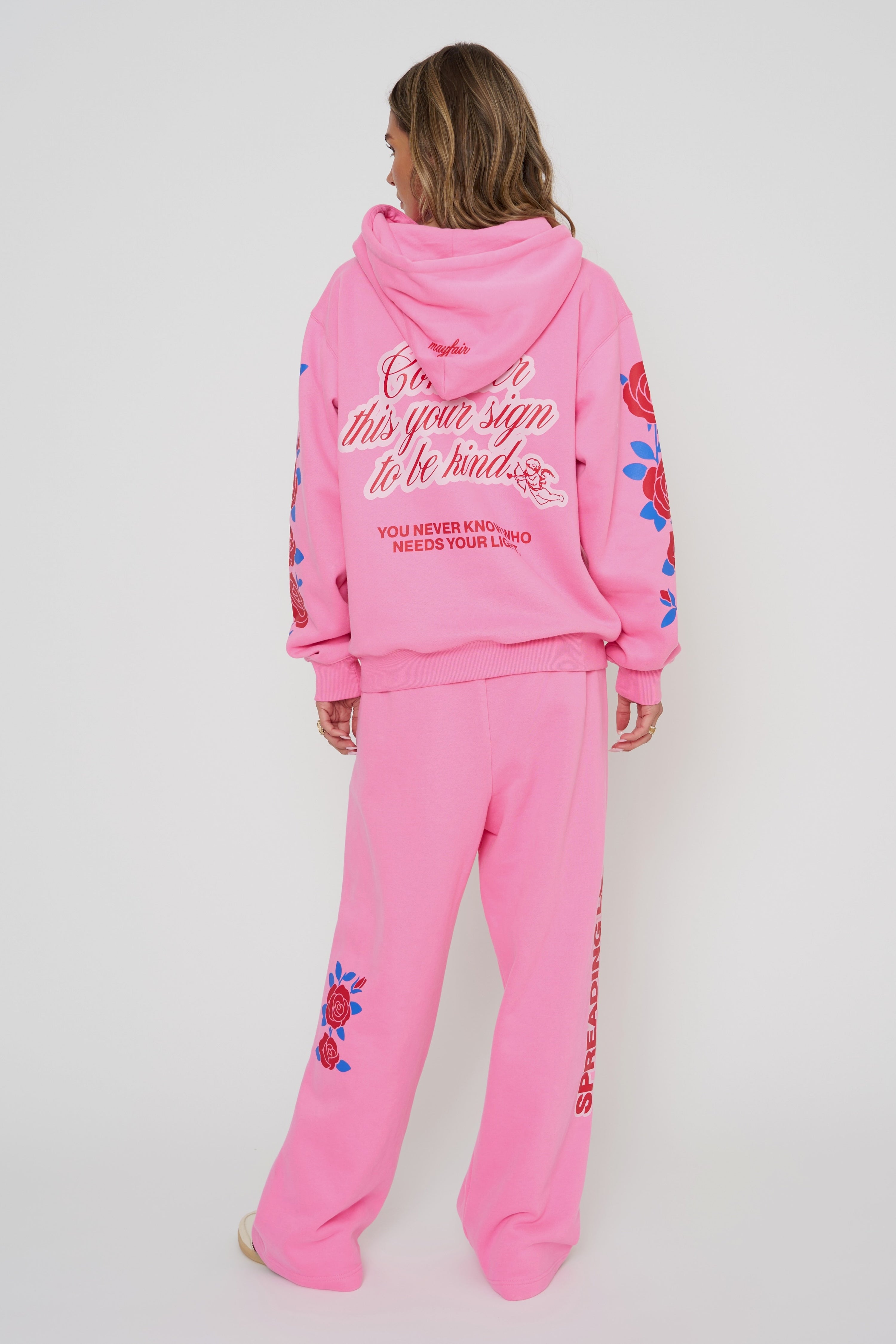 Be Kind Classic Wide Leg Sweatpants
