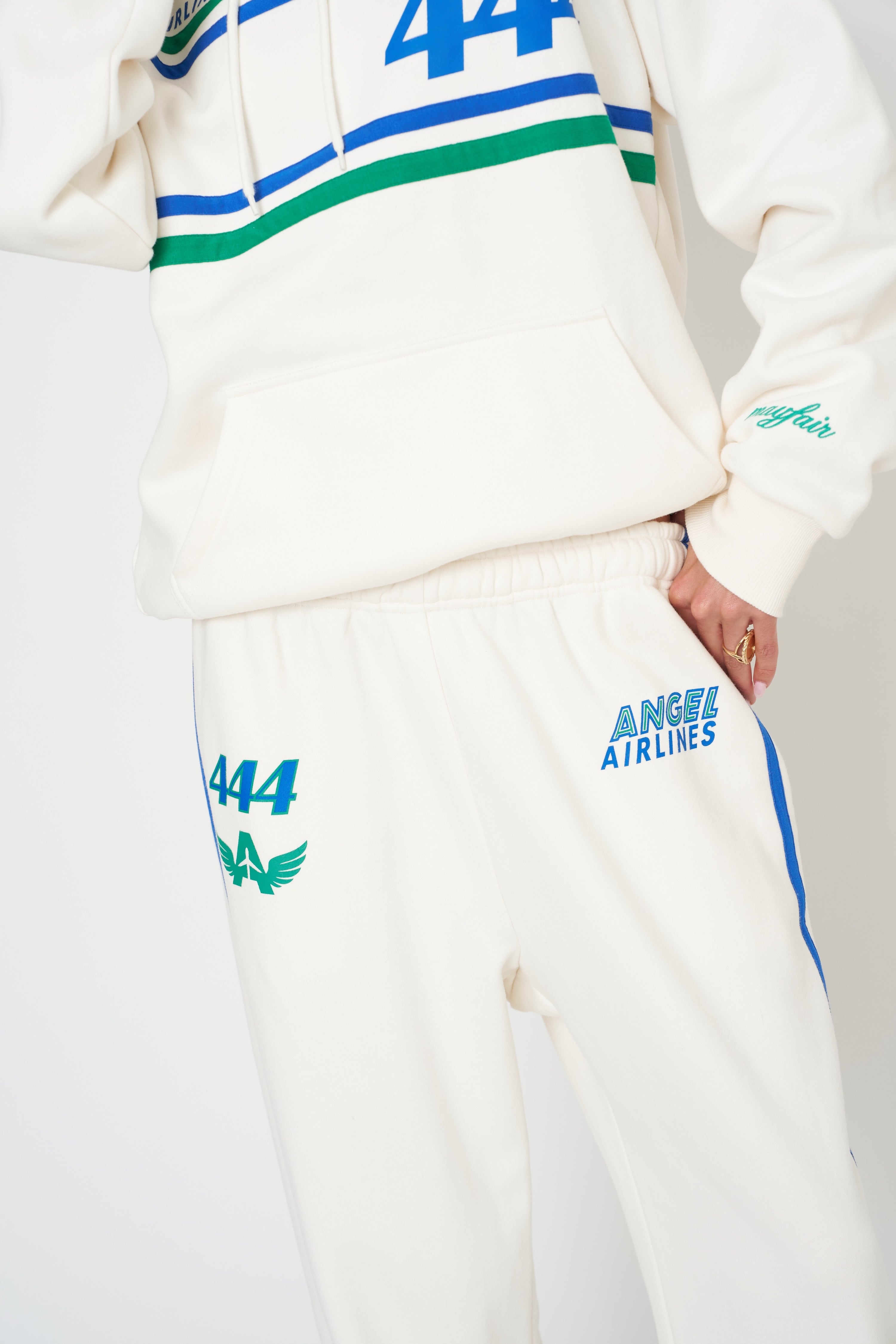 Angel Airlines Classic Wide Leg Sweatpants