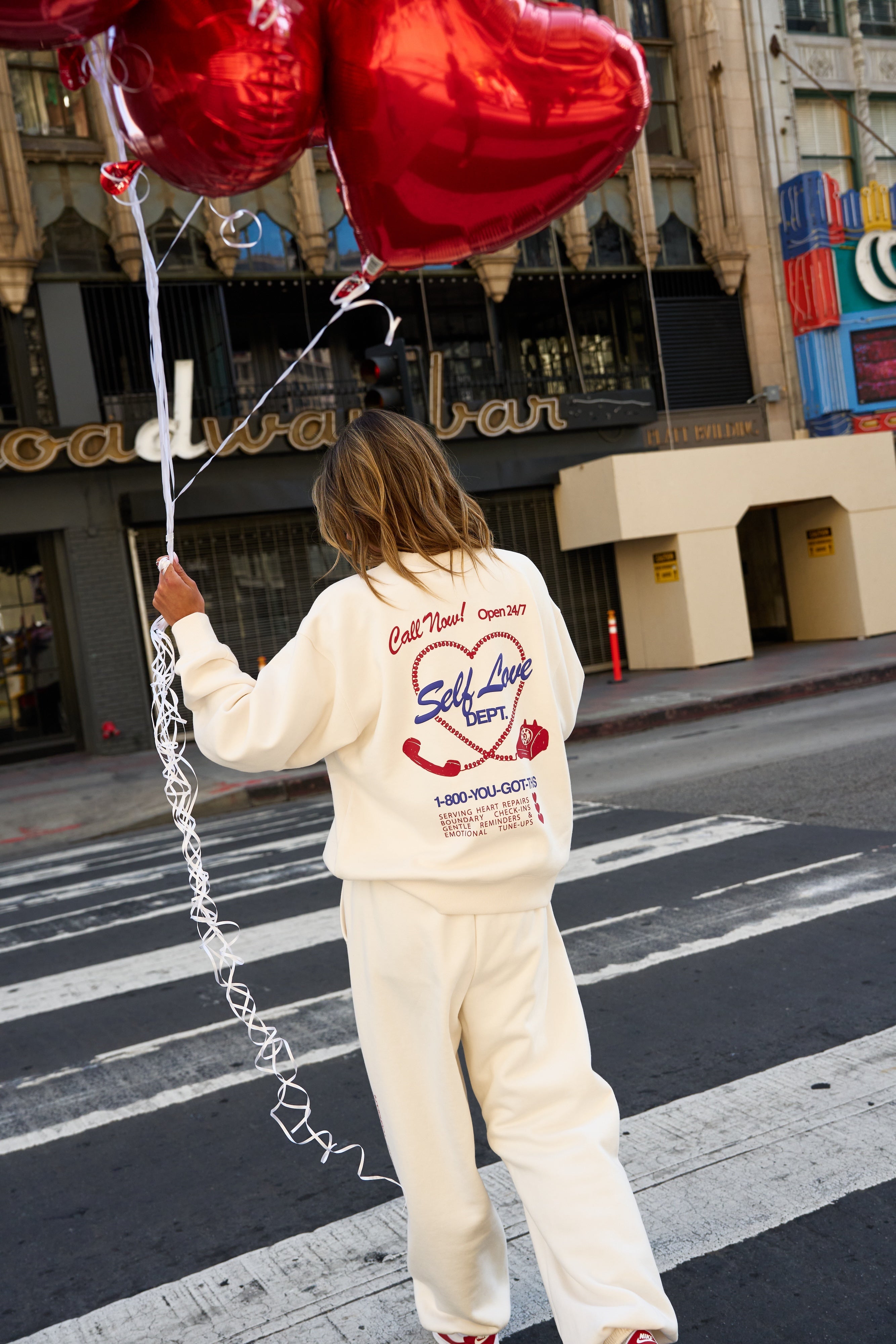 Self Love Club Oversized Crewneck