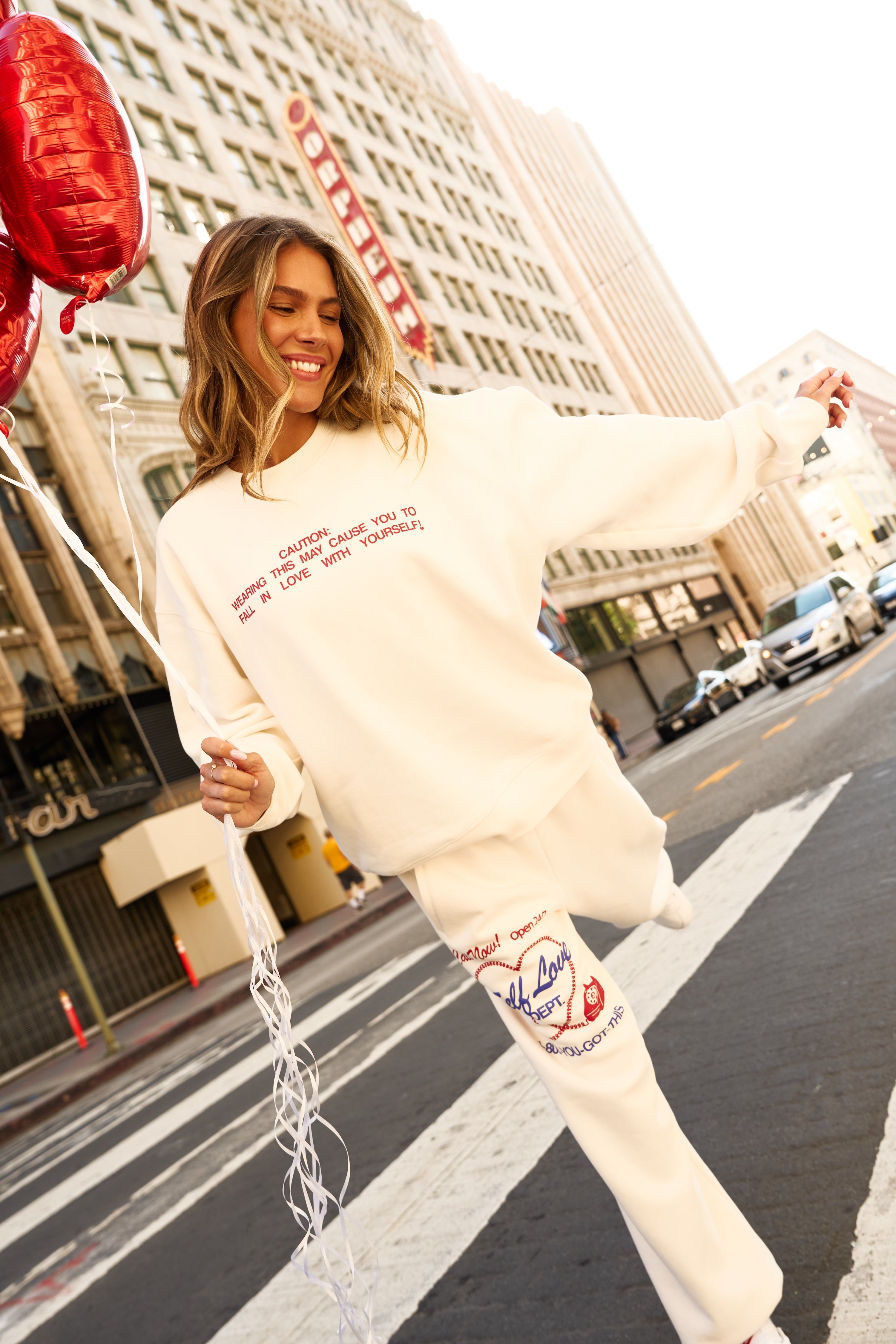 Self Love Club Oversized Crewneck