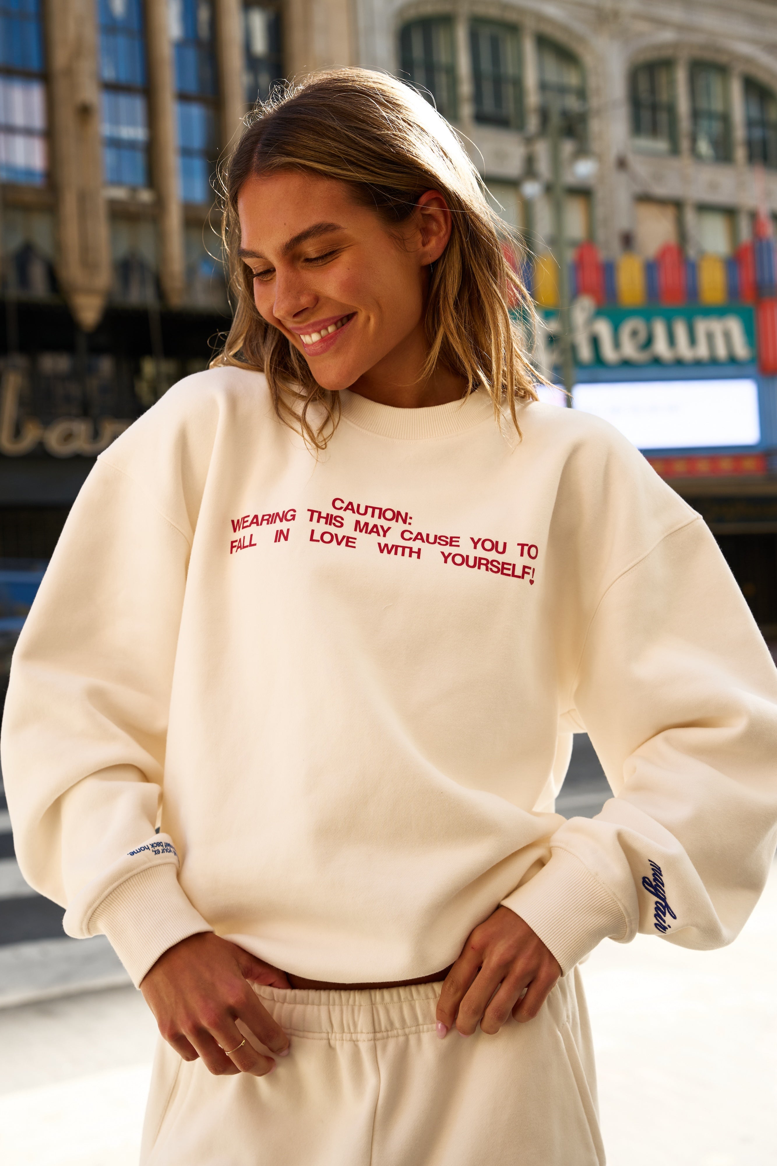 Self Love Club Oversized Crewneck