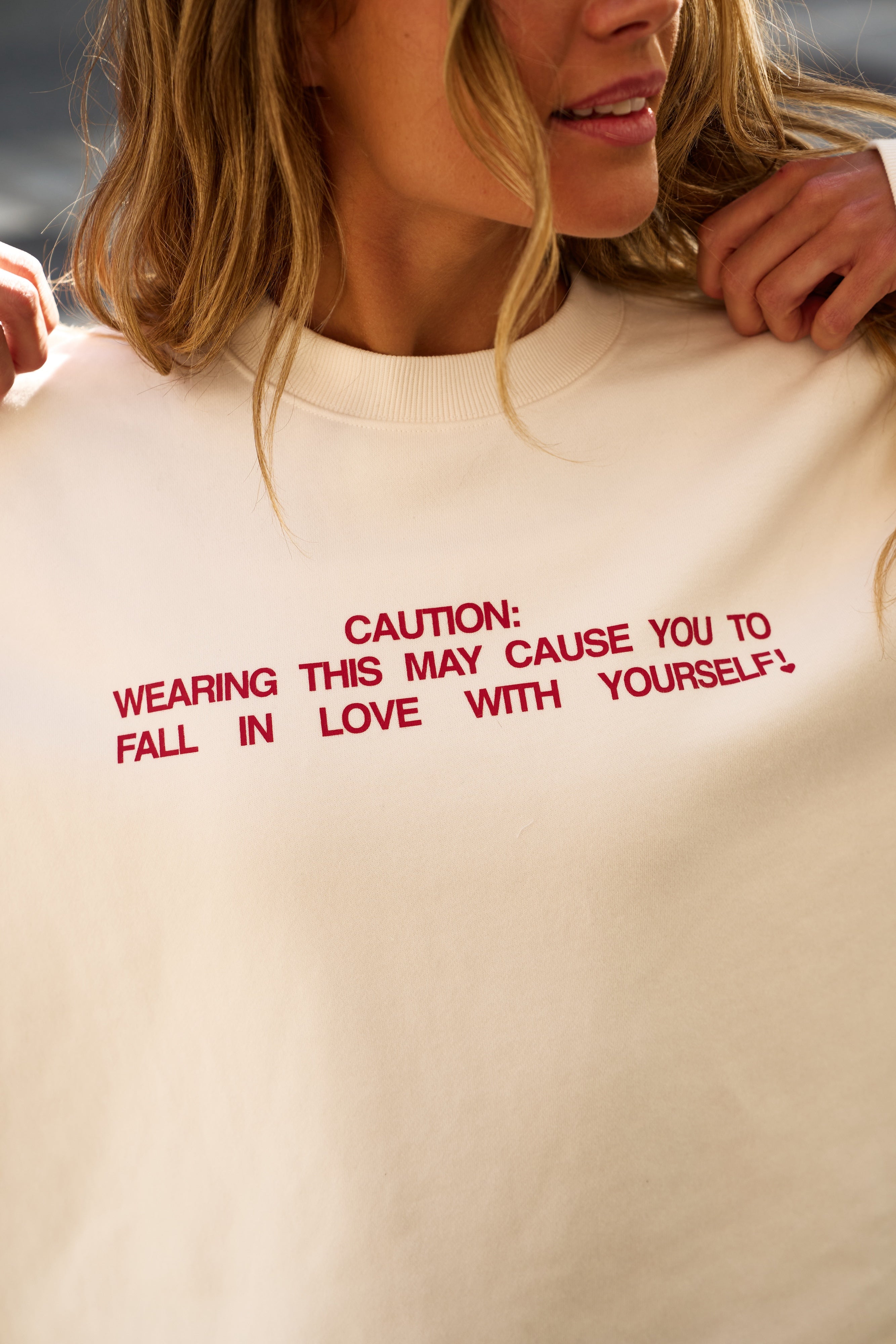 Self Love Club Oversized Crewneck
