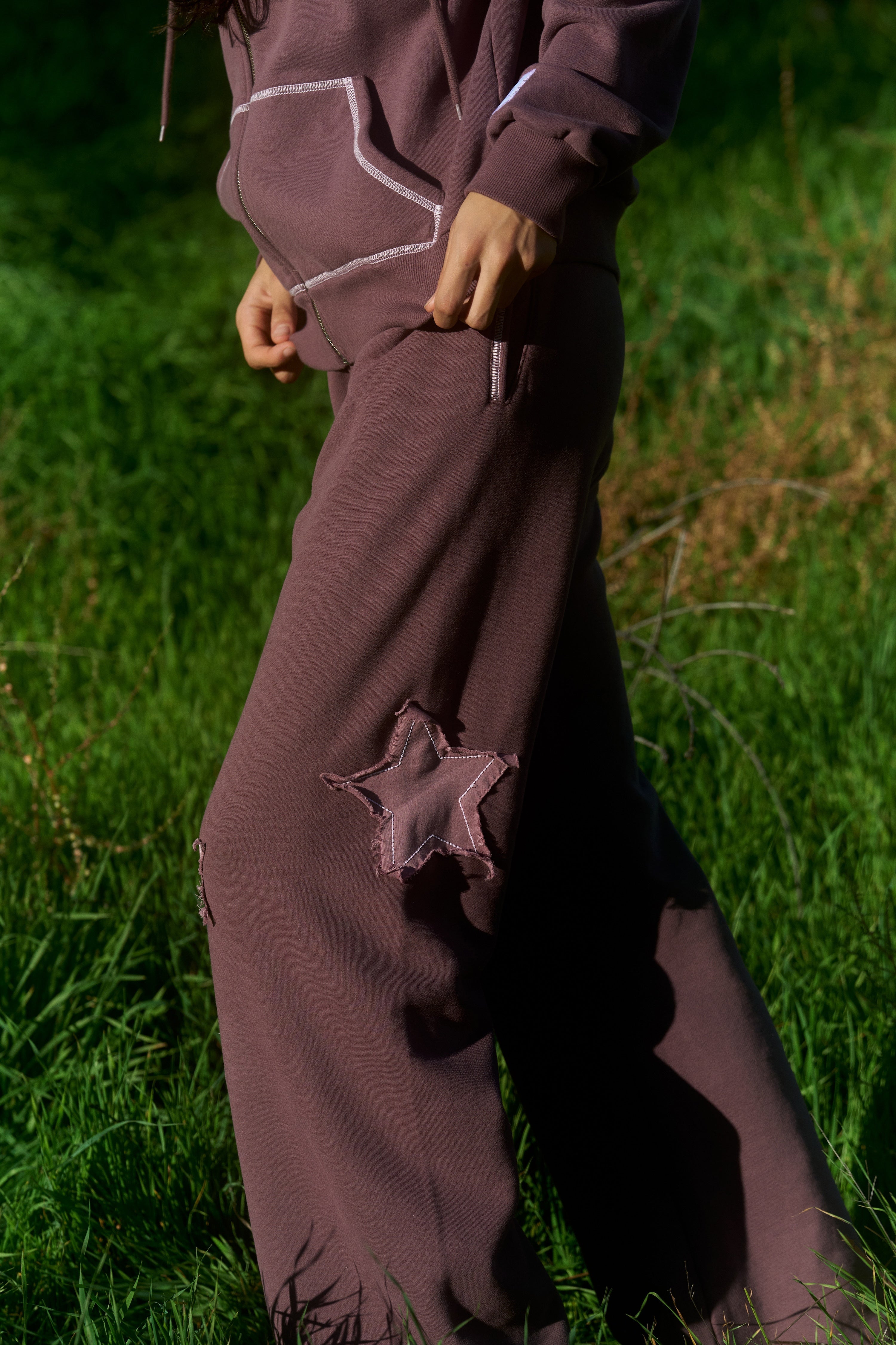 Mayfair x Orebella Finding Yourself Wide Leg Sweatpants